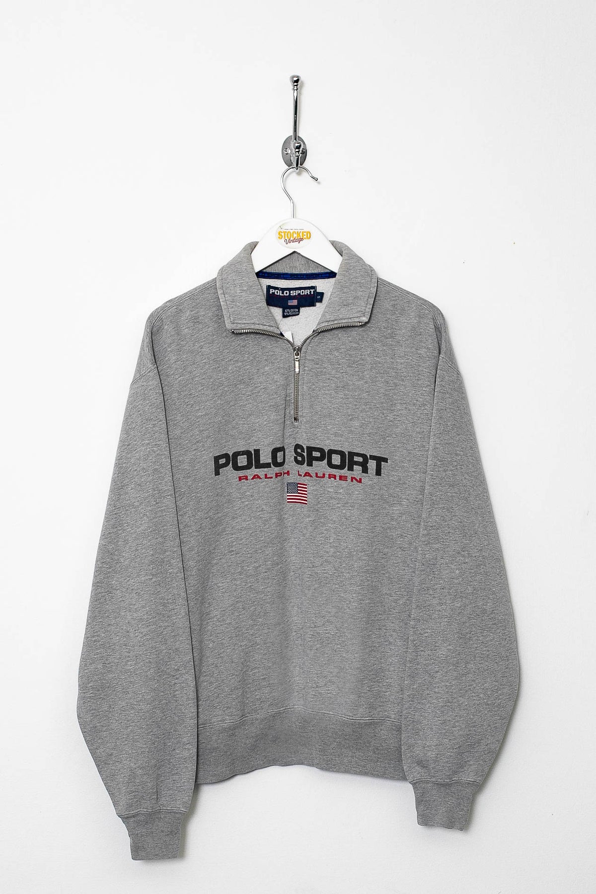 00s Ralph Lauren Polo Sport 1/4 Zip Sweatshirt (S)
