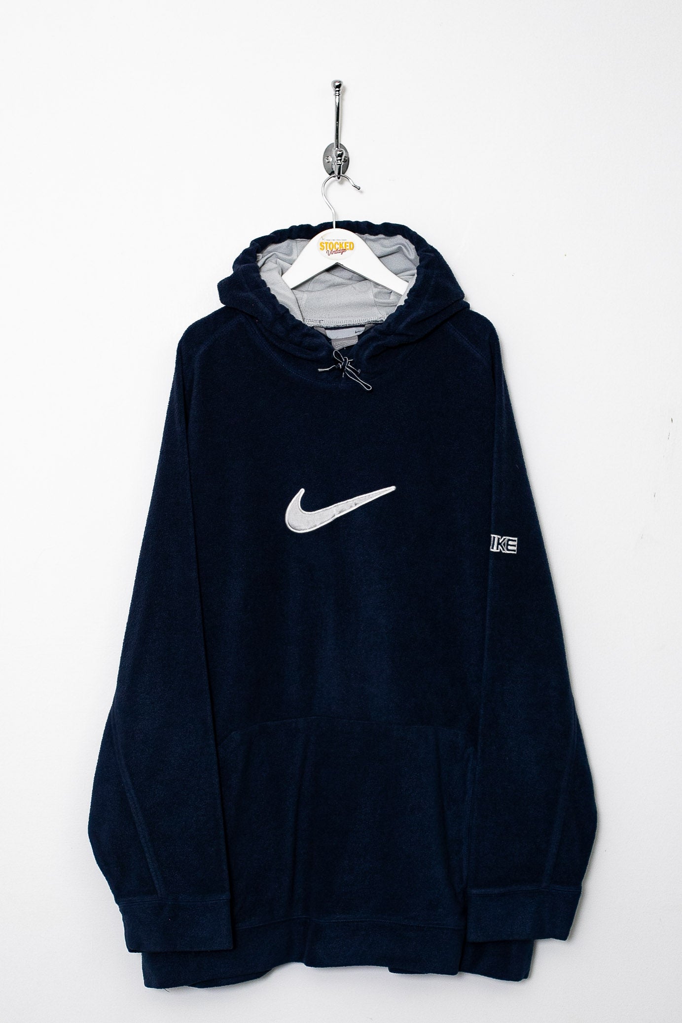 vintage nike hoodie middle swoosh