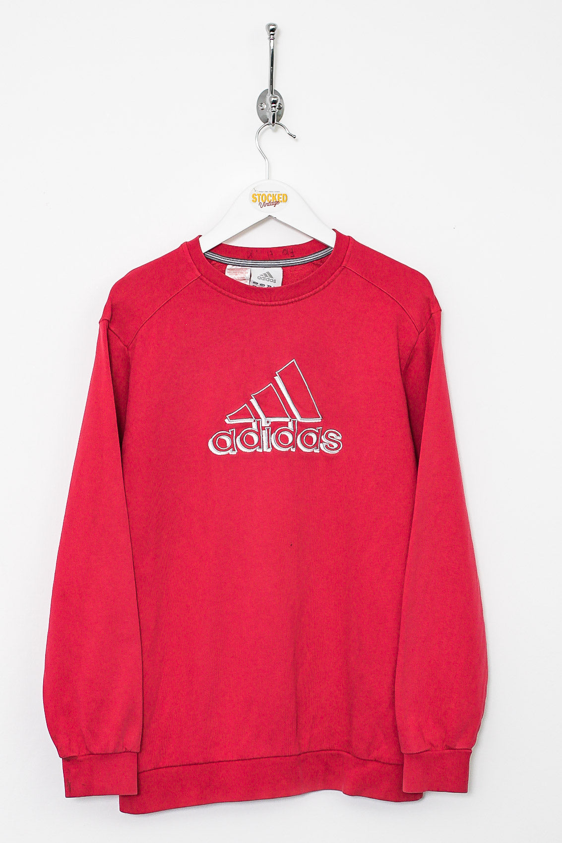 Red adidas sweatshirt on sale womens