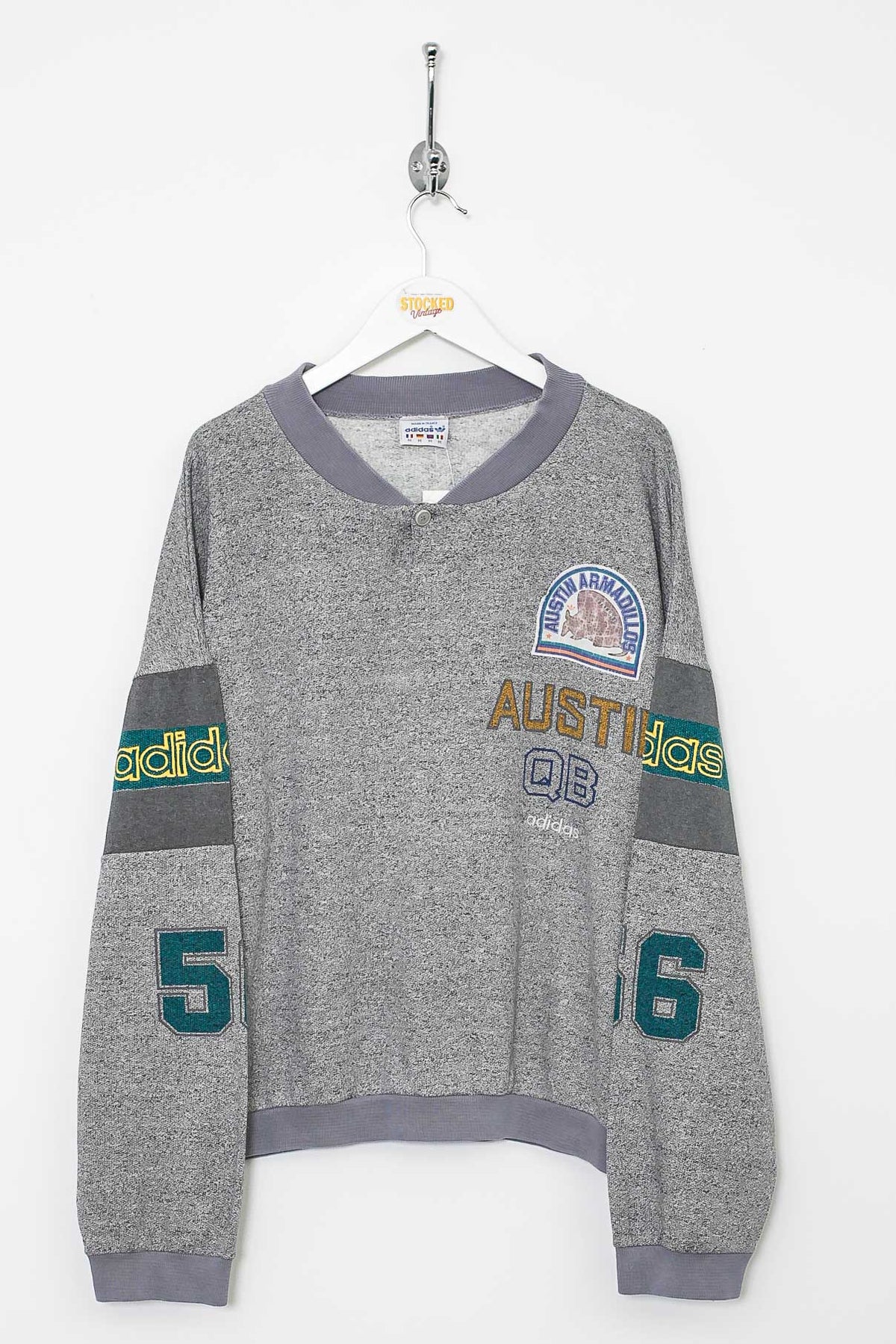 80s Adidas Austin Armadillos Sweatshirt (S)