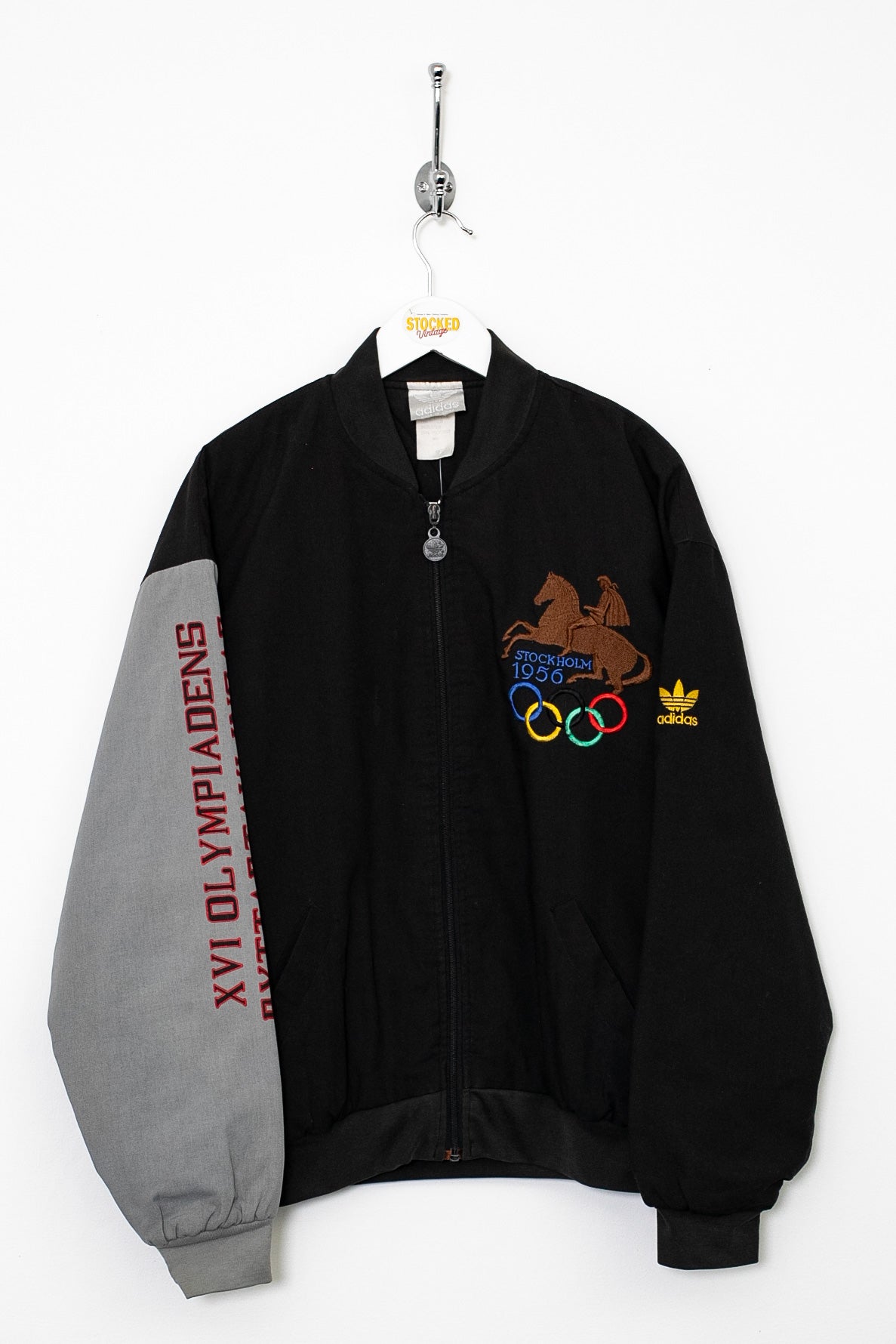 Rare 80s Adidas Olympics Jacket (S)