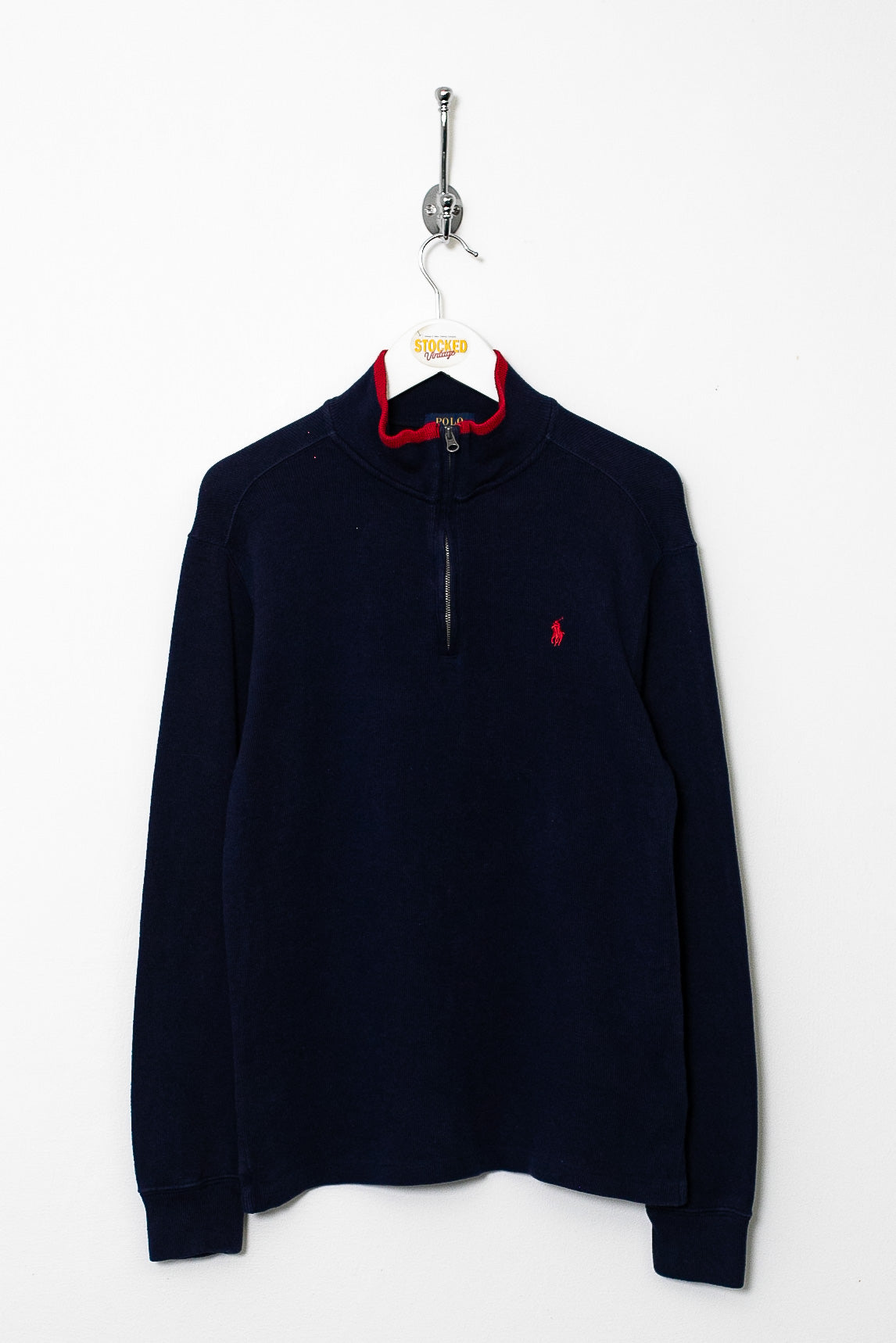 Womens Ralph Lauren 1/4 Zip Sweatshirt (M)