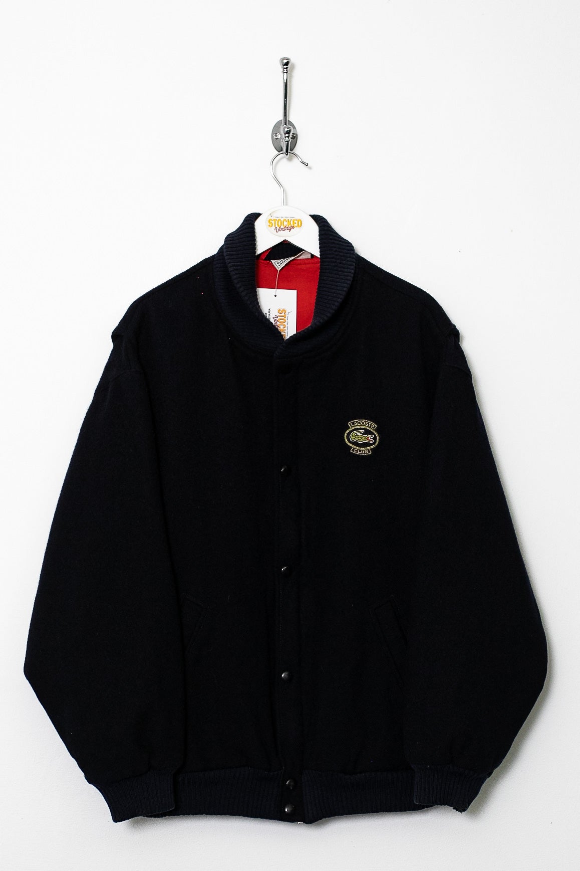 90s Lacoste Wool Bomber Jacket (L)