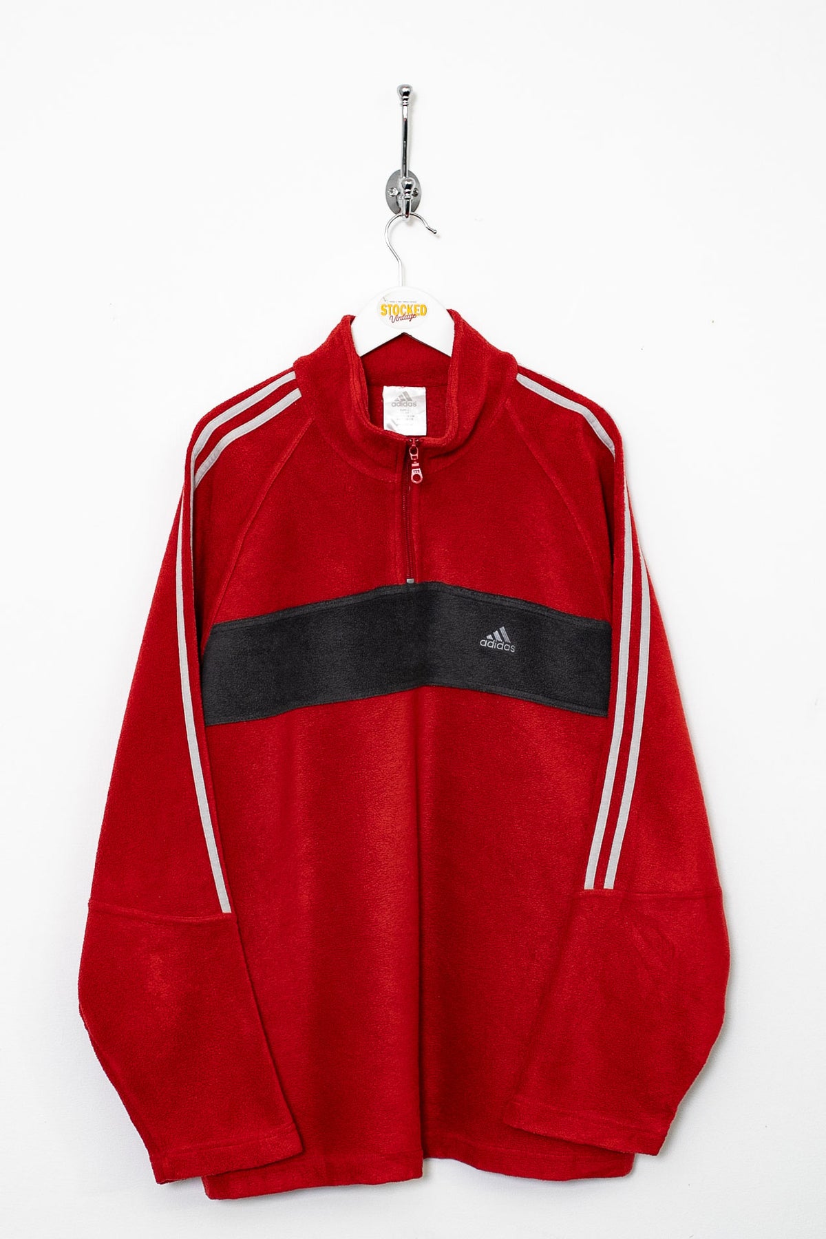 00s Adidas 1/4 Zip Fleece (L)