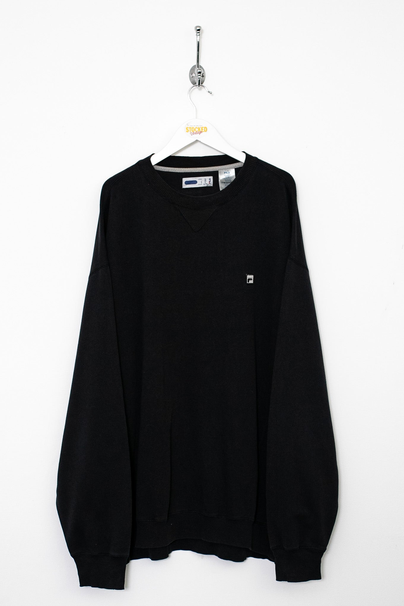 Fila sweatshirt clearance black