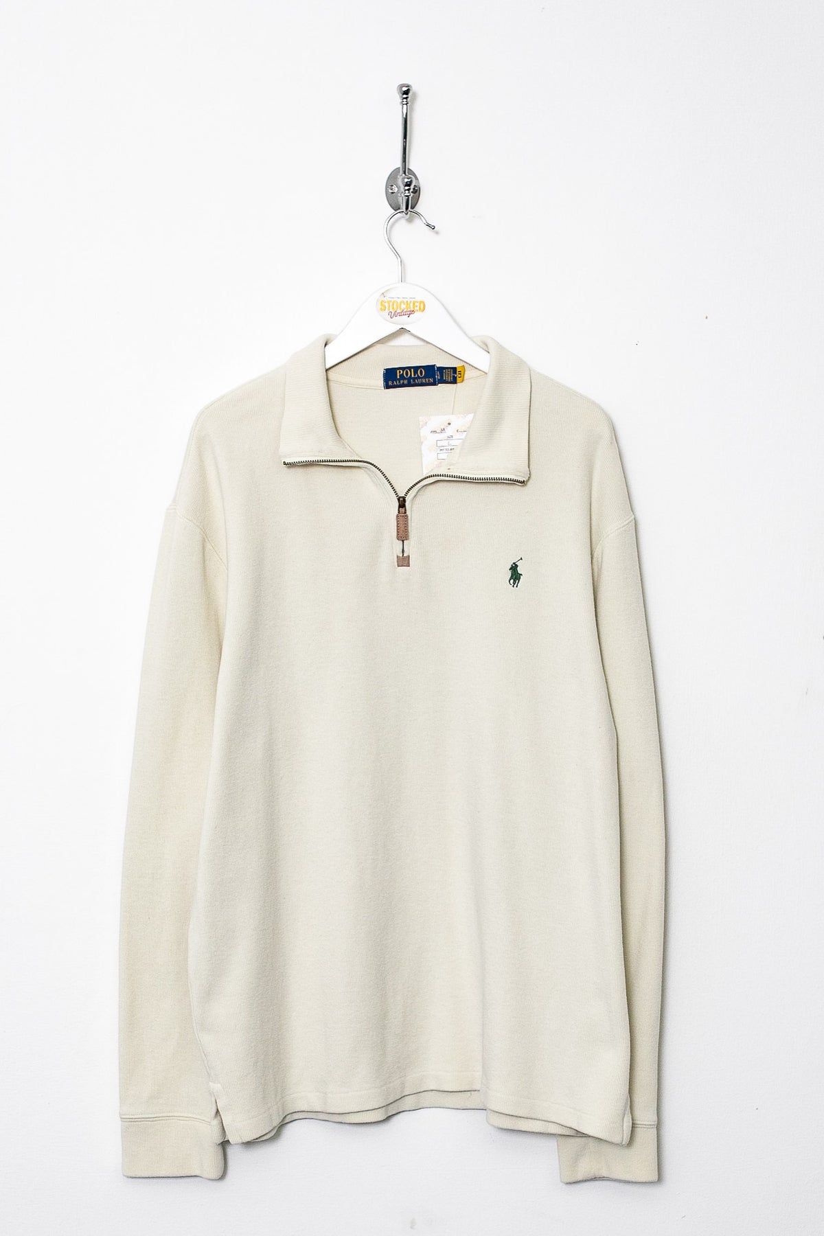 Ralph Lauren 1/4 Zip Sweatshirt (M)