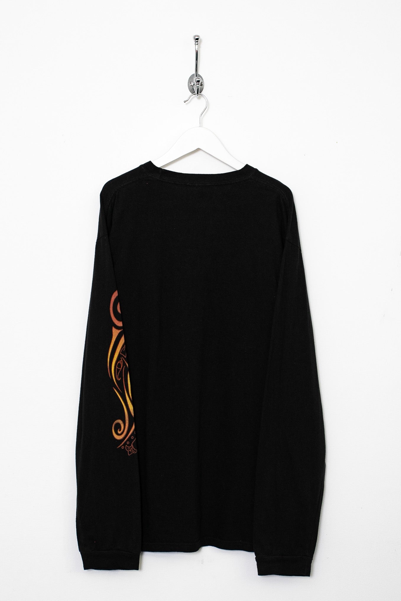トップス 90s HARD ROCK CAFE Flame Sleeve L/S Tee Vintage 90s HARD ROCK CAFE Surfers Paradise Long Sleeve T