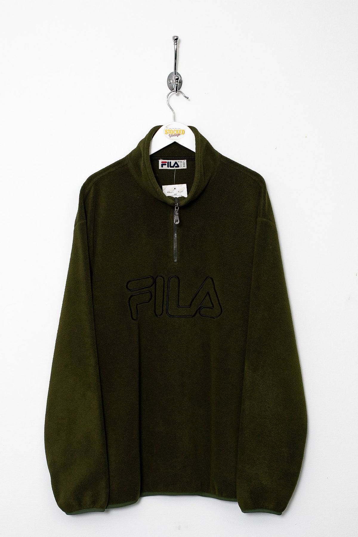00s Fila 1/4 Zip Fleece (XL)