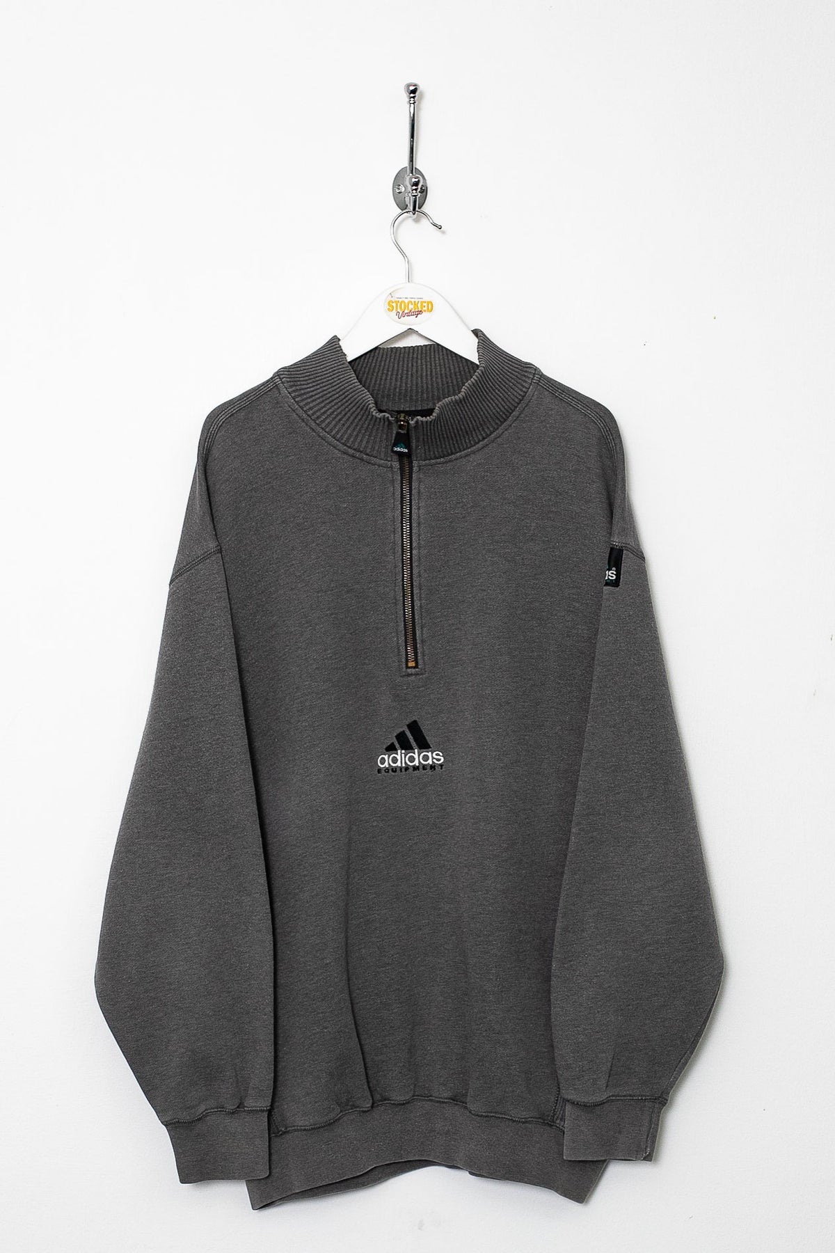 90s Adidas Equipment 1/4 Zip Sweatshirt (XL)