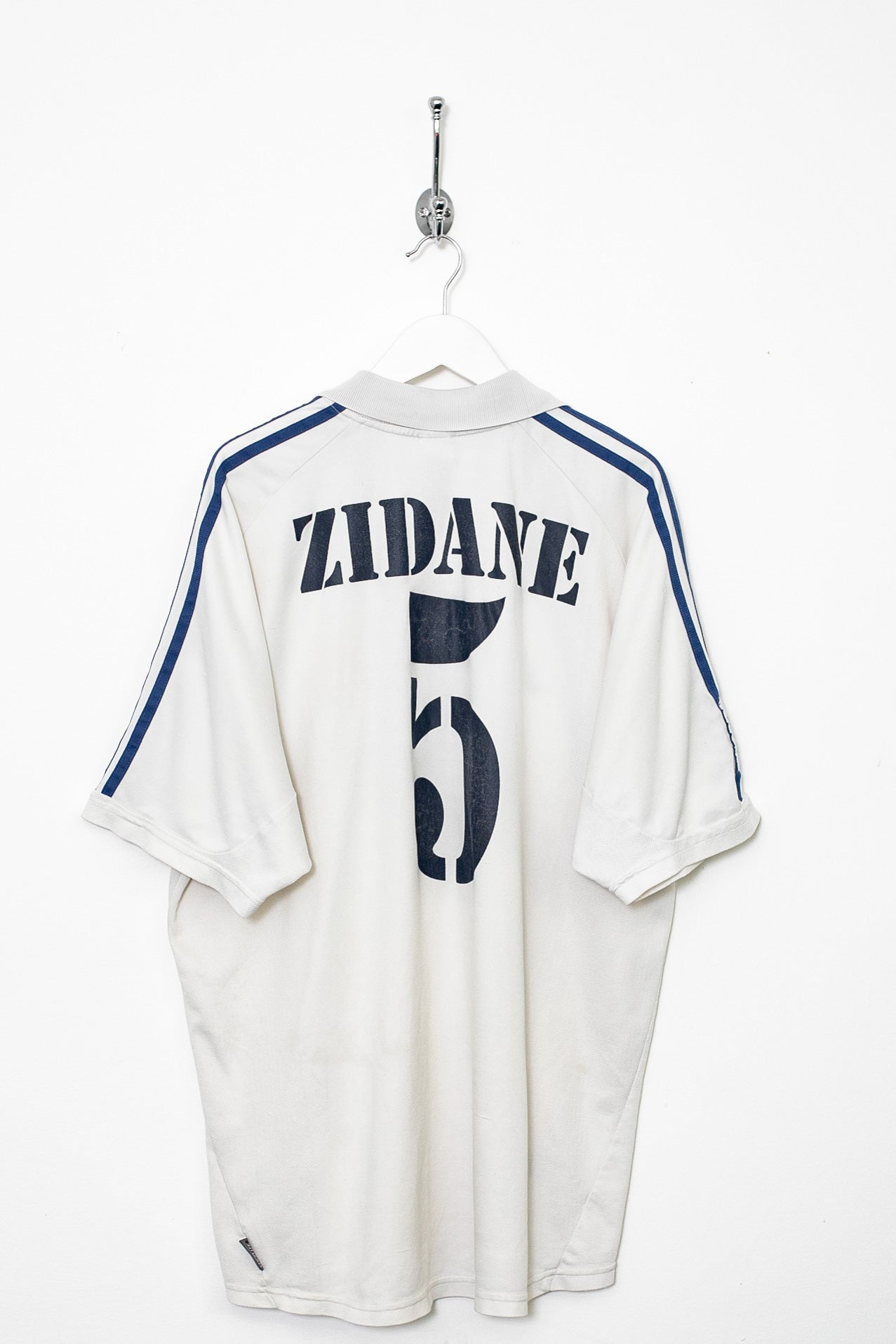 Adidas Real Madrid 2001 02 Zidane 5 Home Shirt XL Stocked Vintage