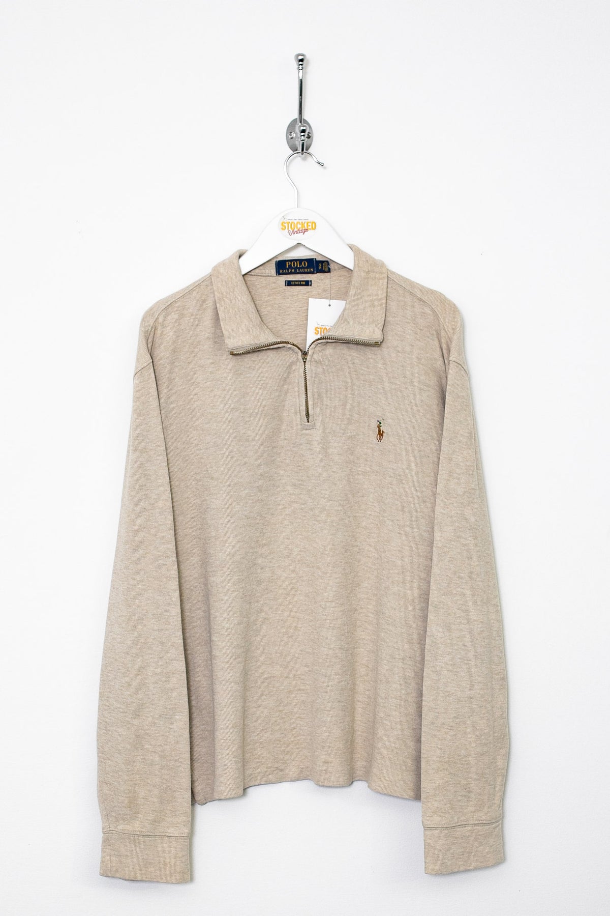 00s Ralph Lauren 1/4 Zip Sweatshirt (S)