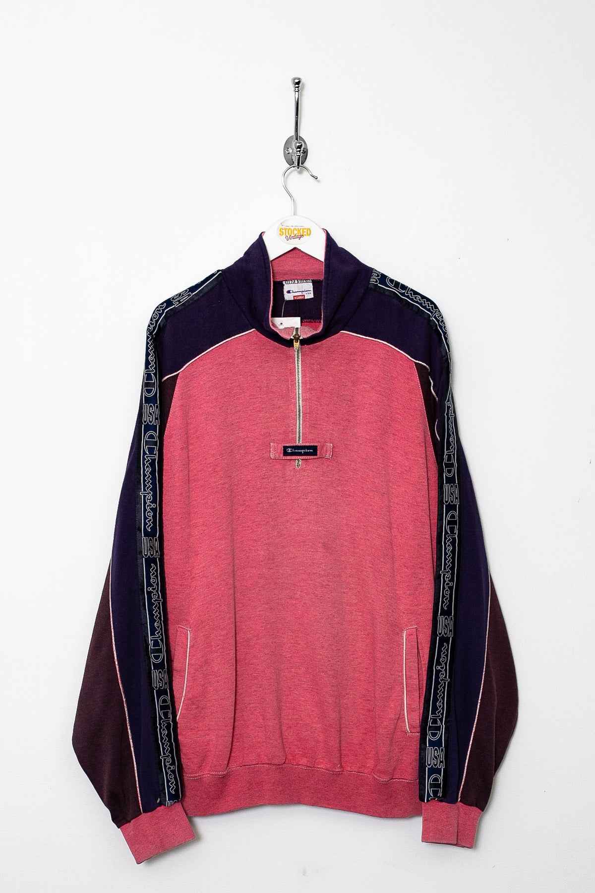 00s Champion 1/4 Zip Sweatshirt (XL)
