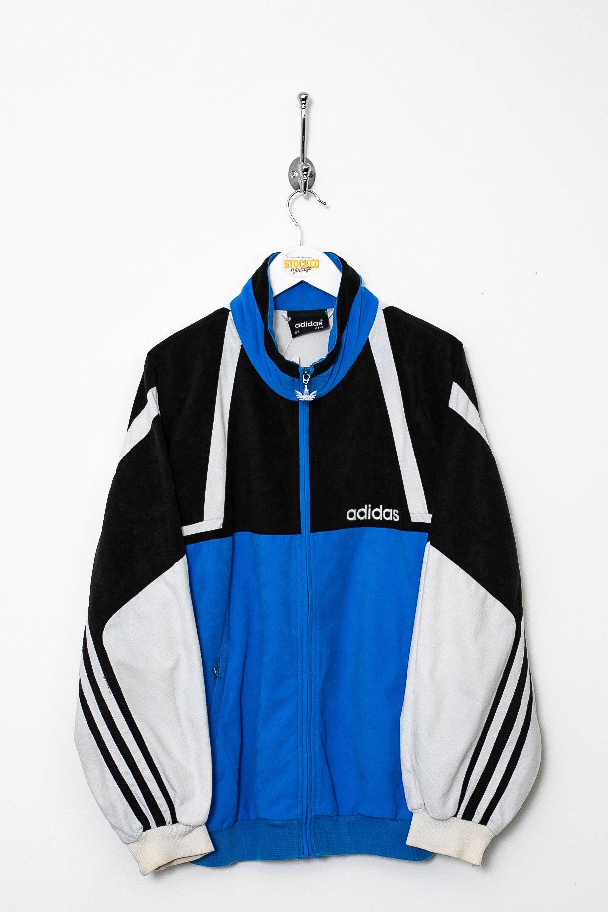 black velour adidas jacket