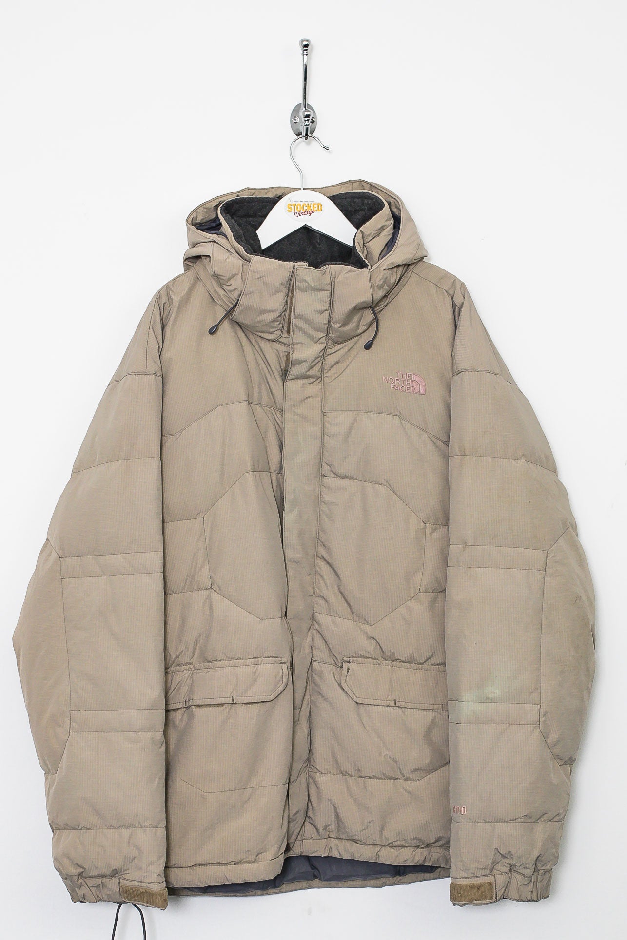 600fill THE NORTH FACE beige down jacket-