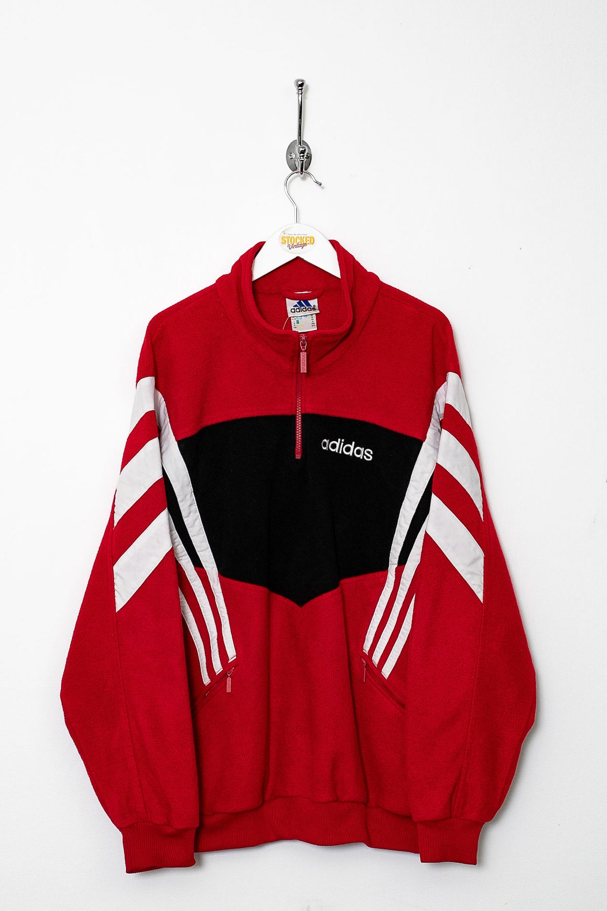 90s Adidas 1/4 Zip Fleece (L)