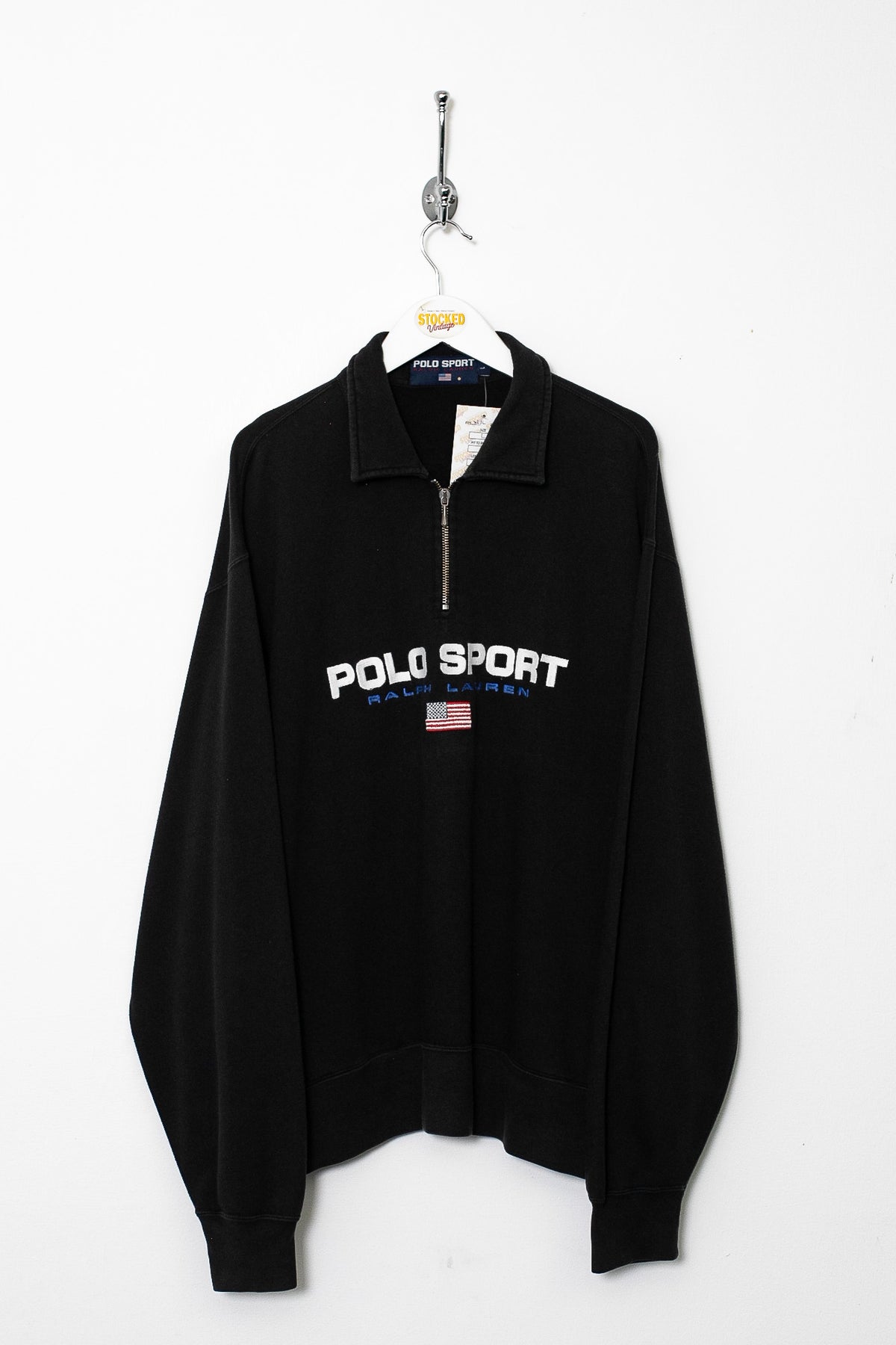 00s Ralph Lauren Polo Sport 1/4 Zip Sweatshirt (L)