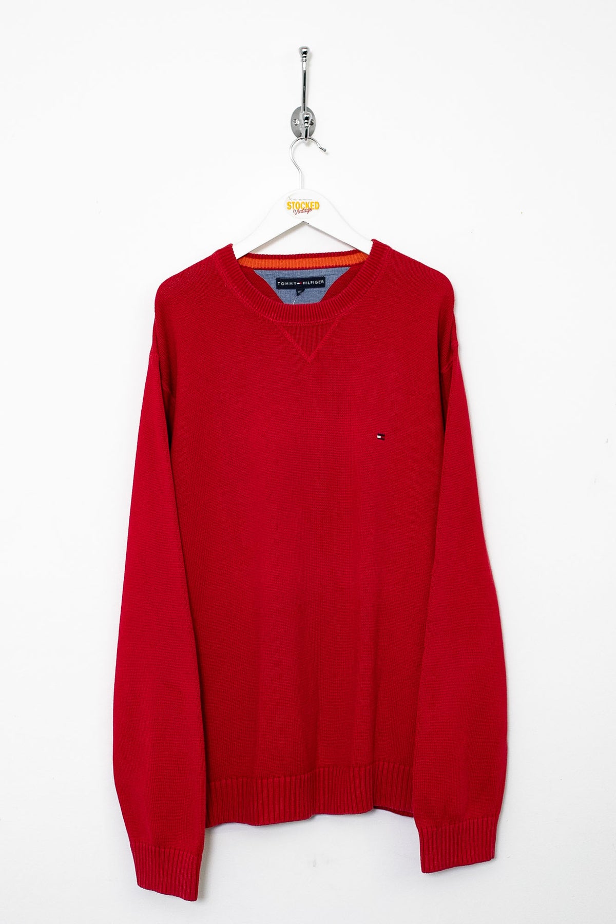 00s Tommy Hilfiger Knit Jumper (XXL)