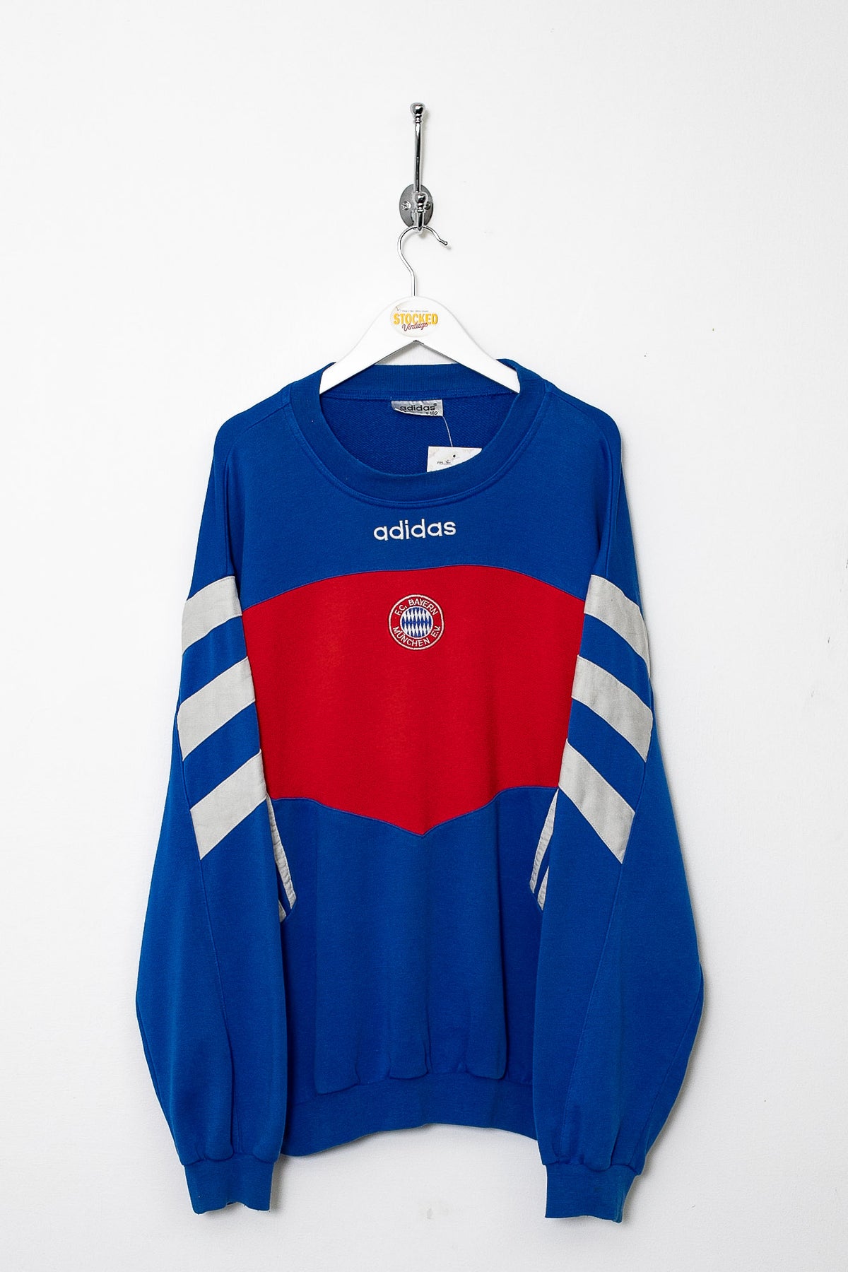 90s Adidas Bayern Munich Sweatshirt (XL)