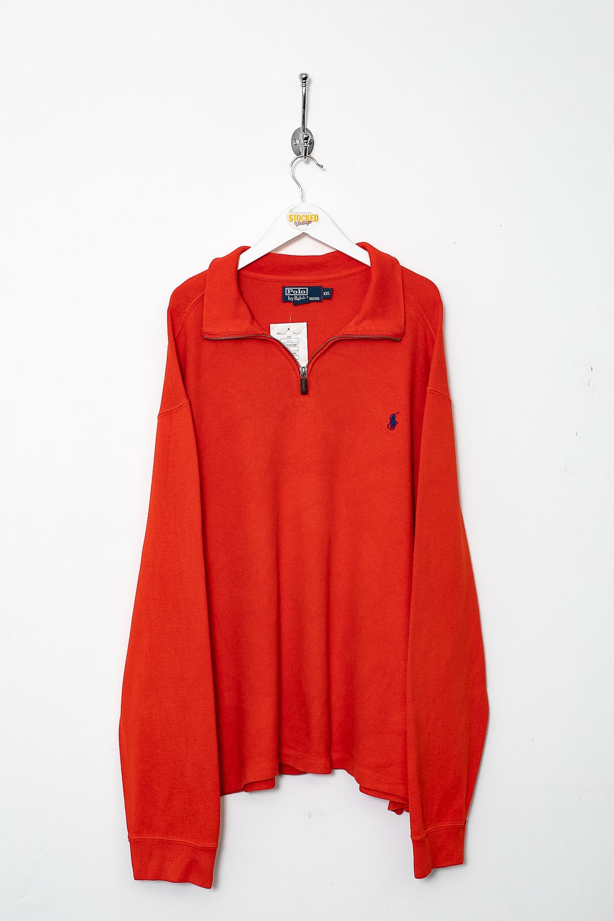 00s Ralph Lauren 1/4 Zip Sweatshirt (XXL)