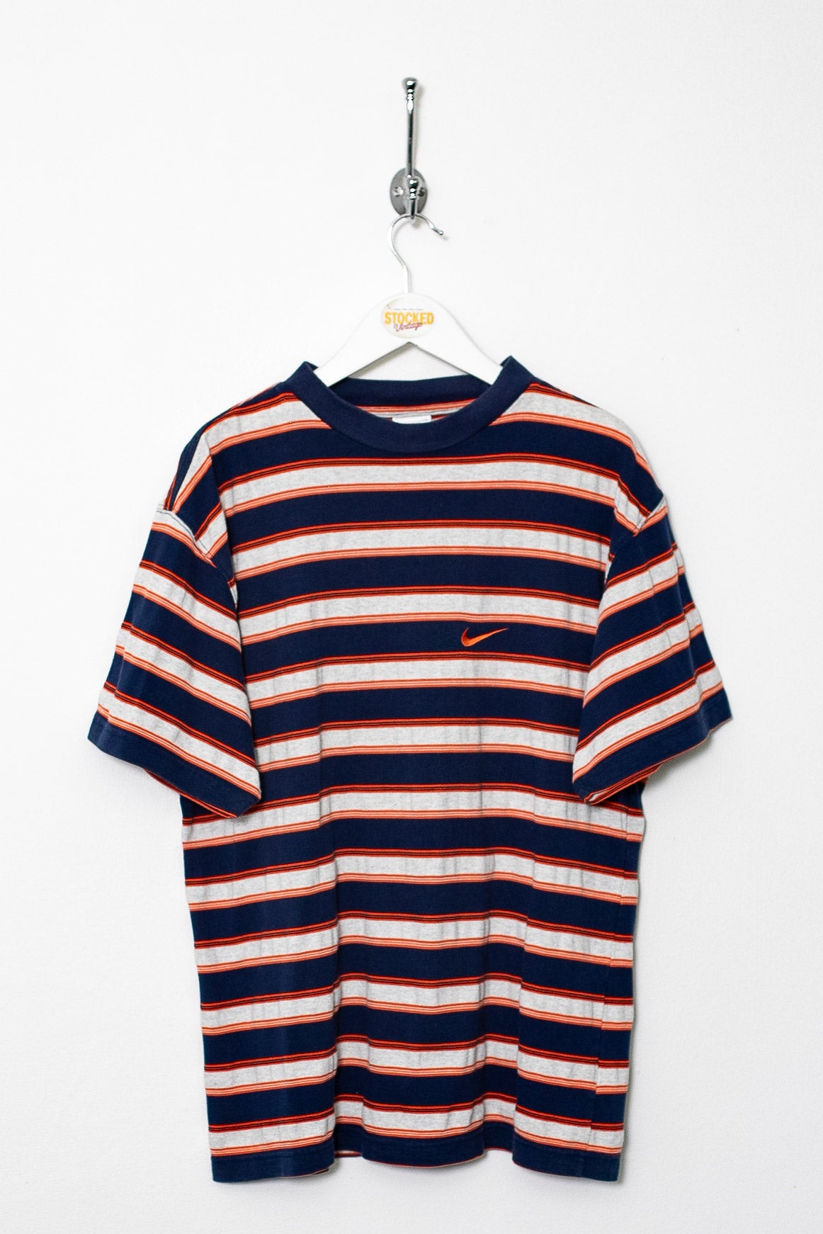 90s Nike Striped Tee (M)