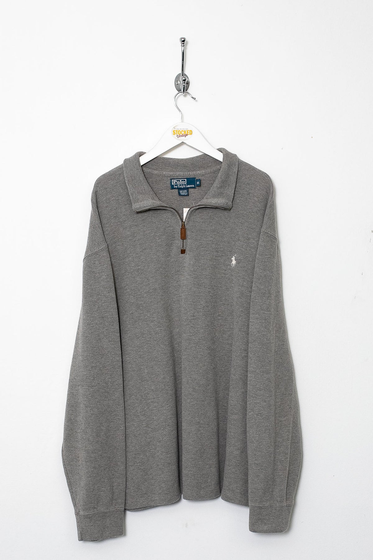 00s Ralph Lauren 1/4 Zip Sweatshirt (XXL)