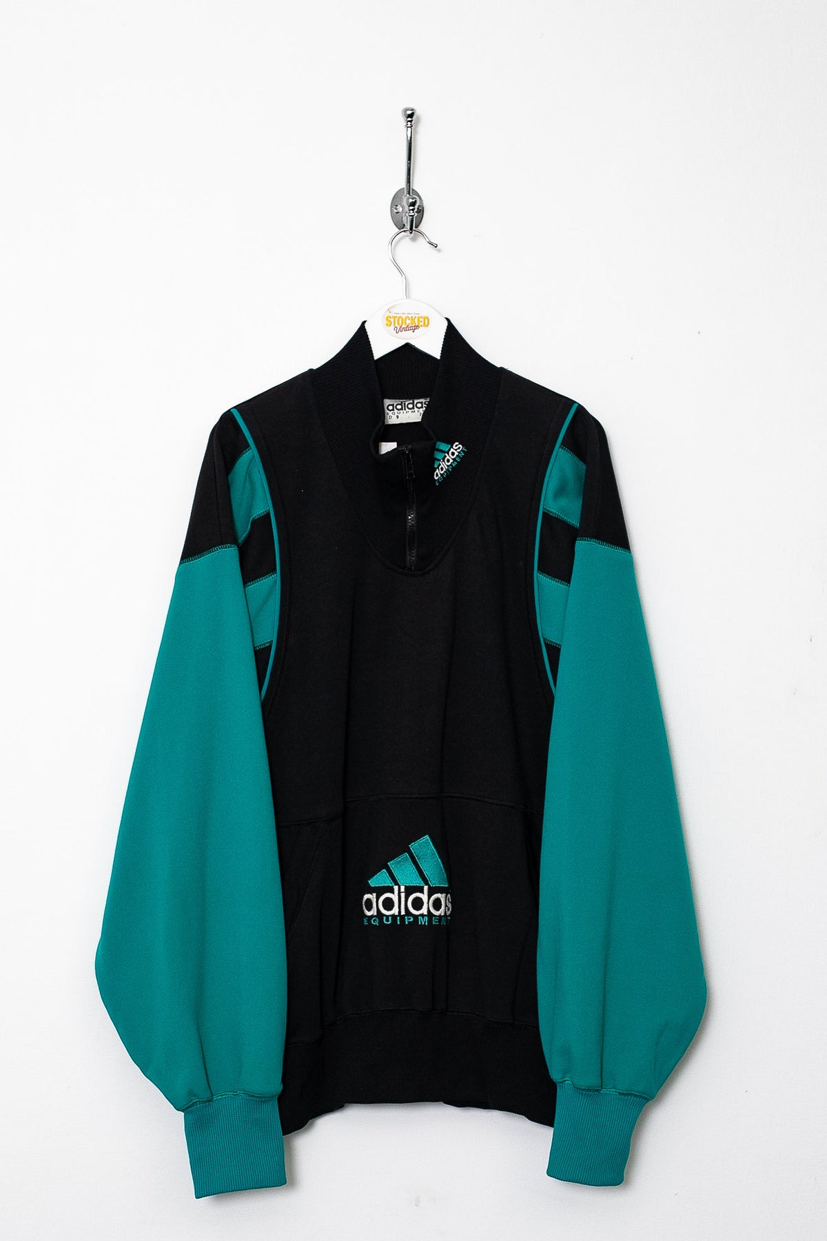 90s Adidas Equipment 1/4 Zip Pullover (XL)