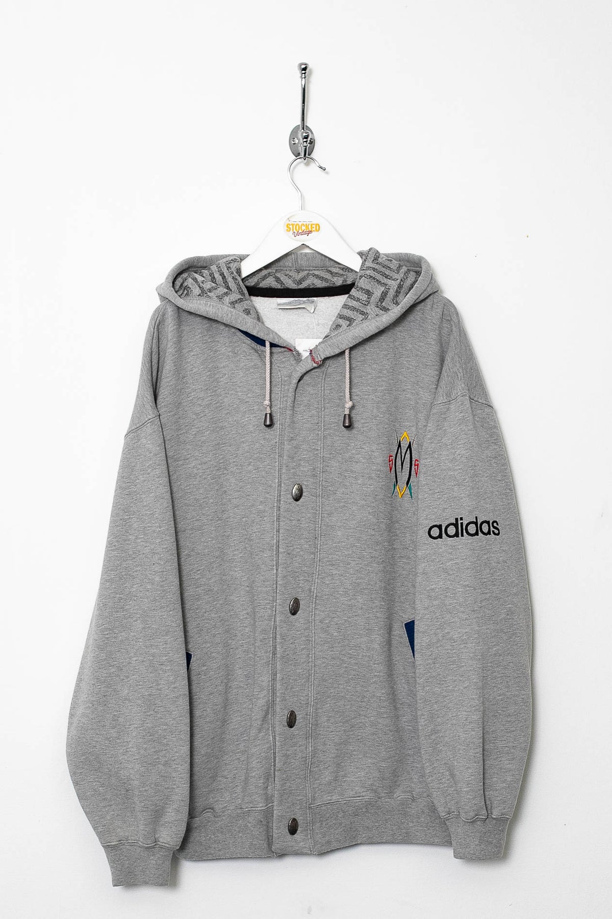 Rare 90s Adidas NBA Mutumbo Hoodie (L)