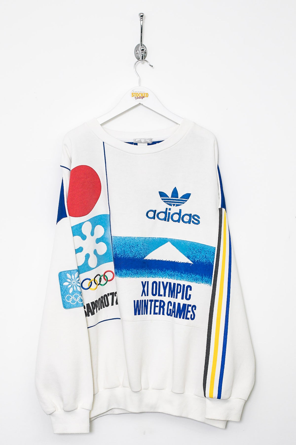 Rare 80s Adidas Olympics Sweatshirt (XL)