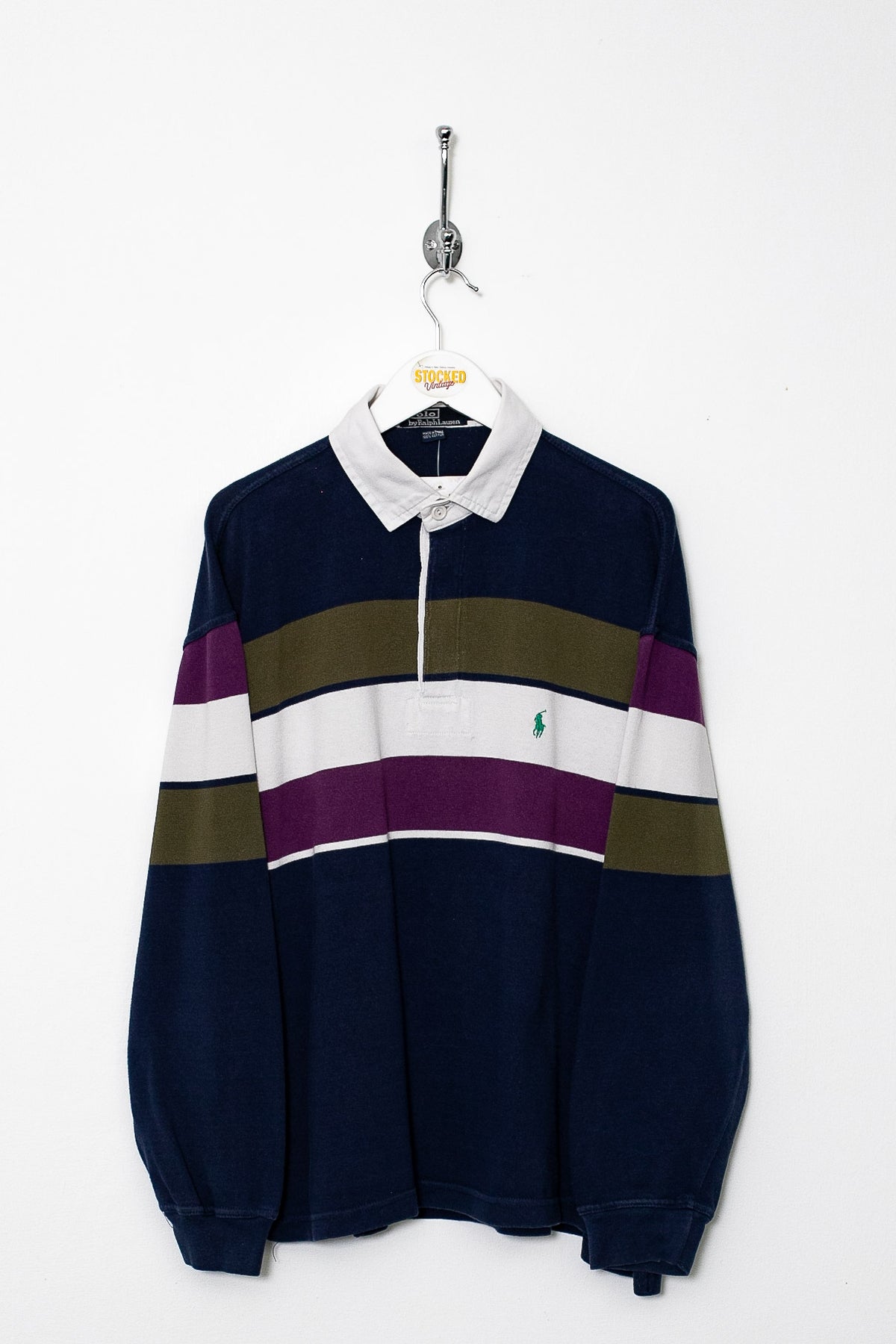 00s Ralph Lauren Rugby Shirt (M)