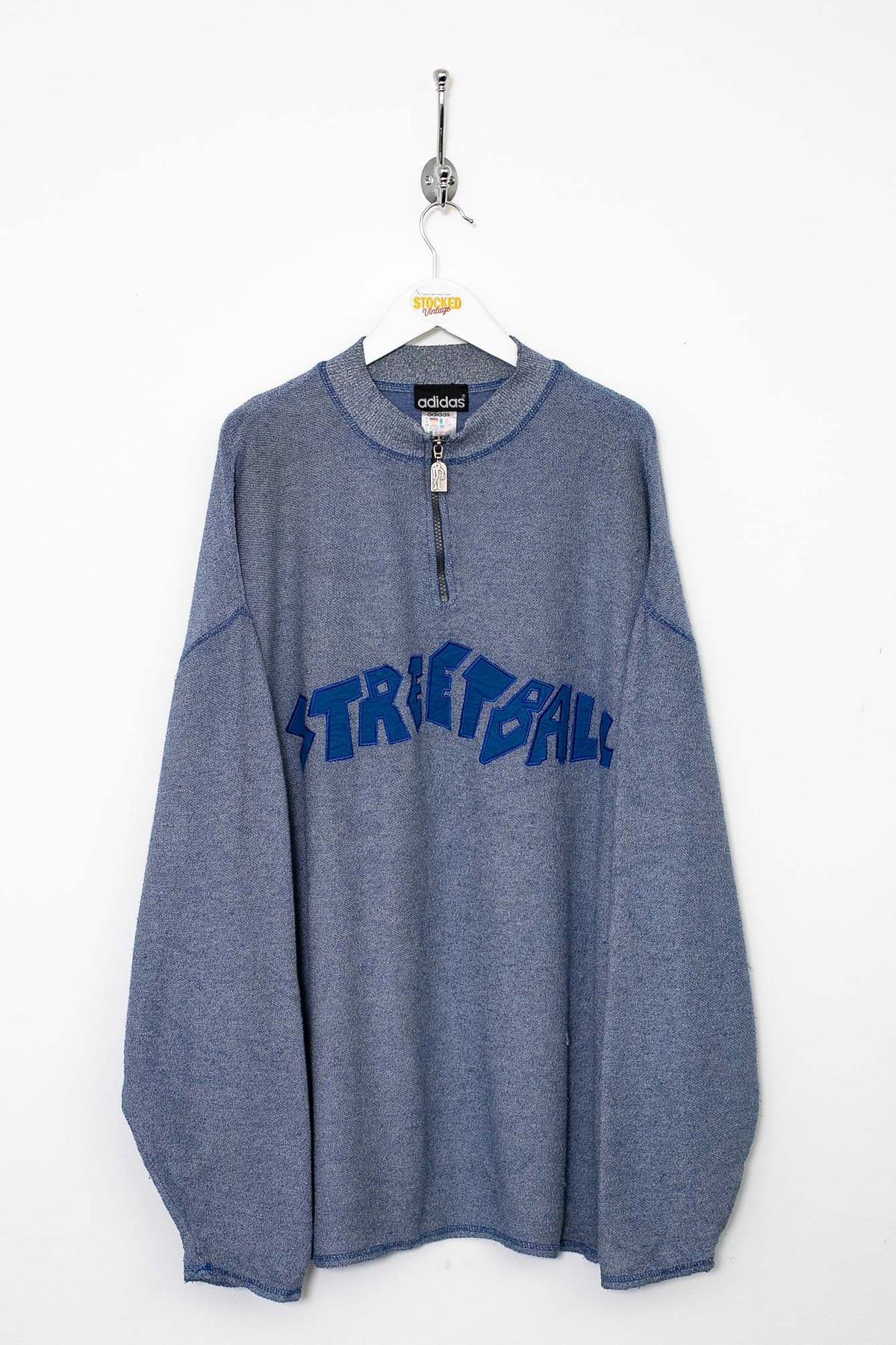 90s Adidas Streetball 1/4 Zip Sweatshirt (XL)