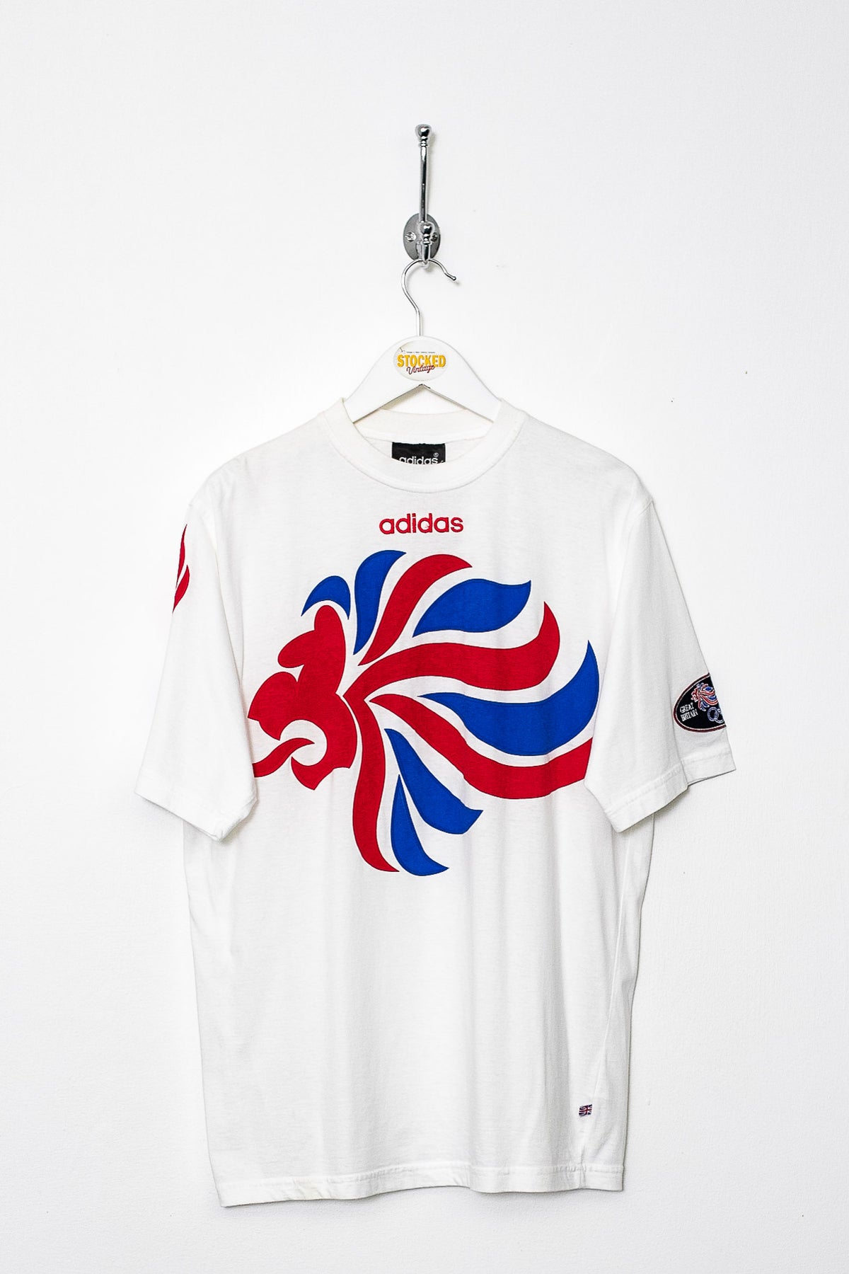 90s Adidas GB Olympics Tee (S)