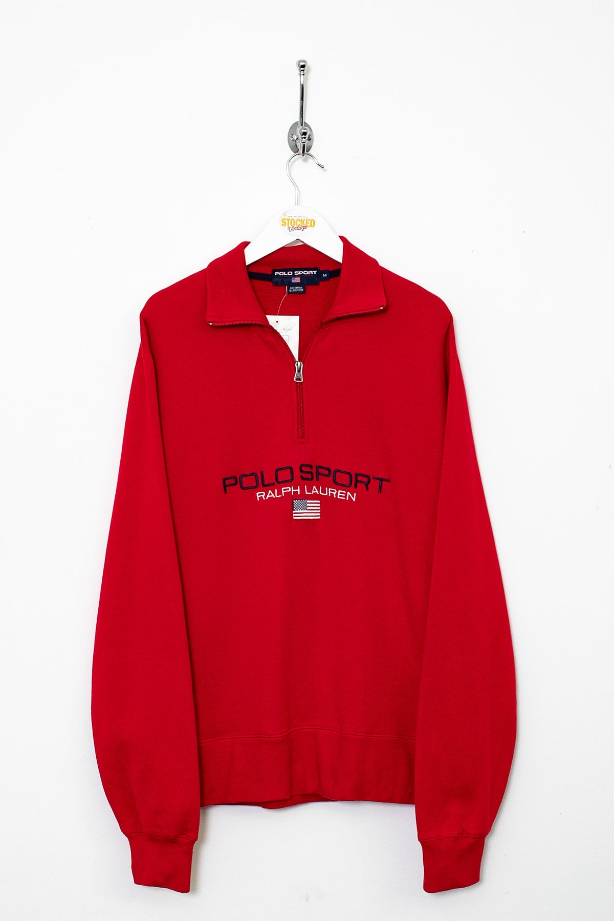 00s Ralph Lauren Polo Sport 1/4 Zip Sweatshirt (M)