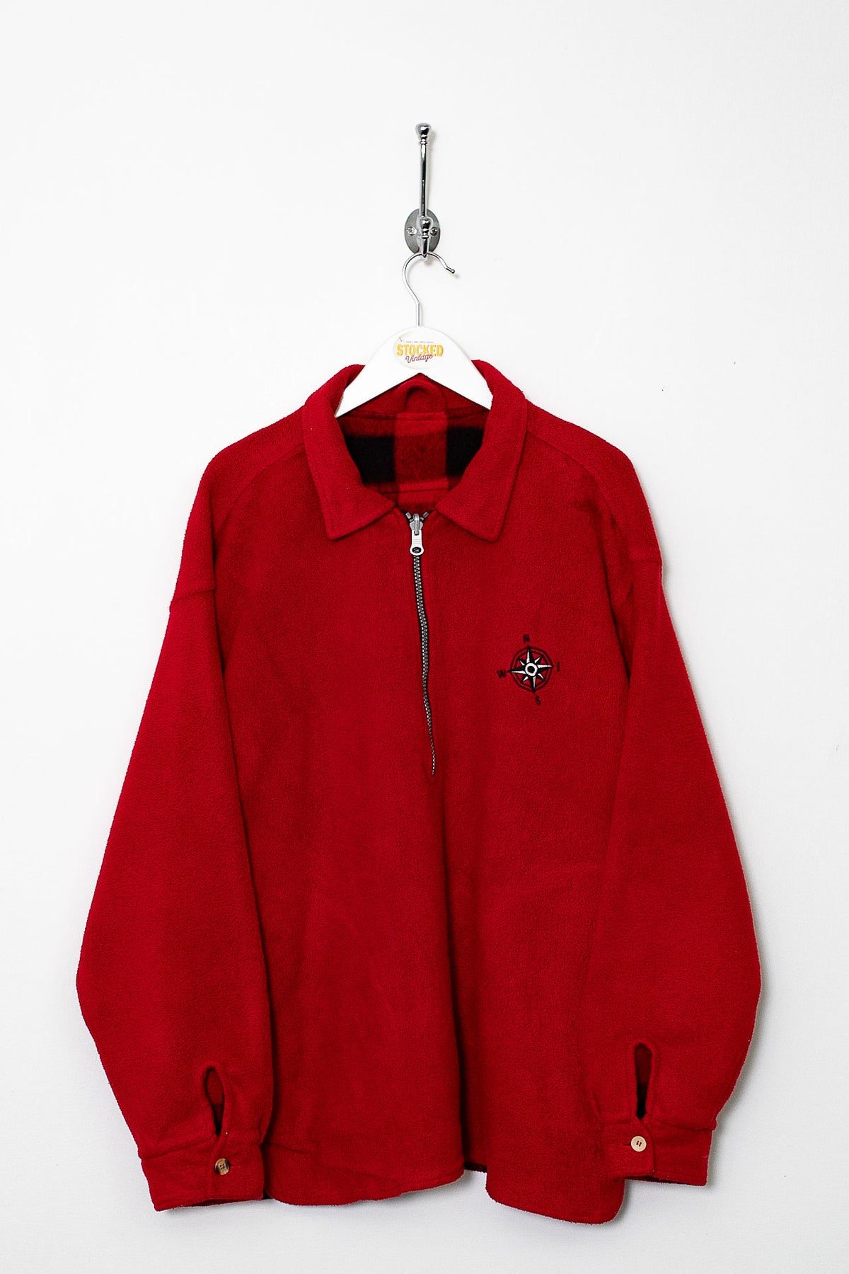 00s Reversible 1/4 Zip Fleece (L)