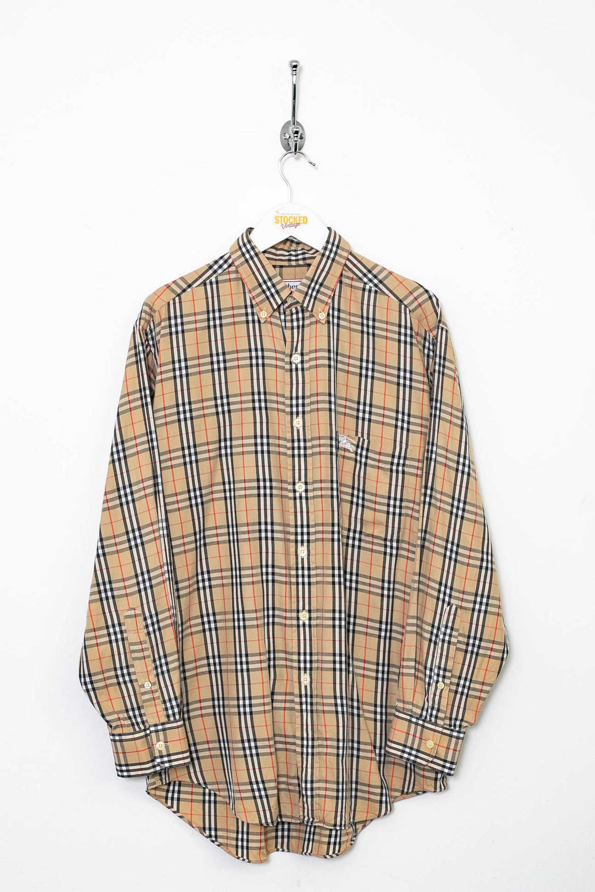 90s Burberry Nova Check Shirt (M)