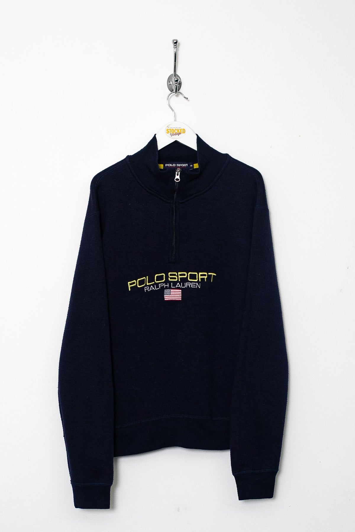 00s Ralph Lauren 1/4 Zip Sweatshirt (M)