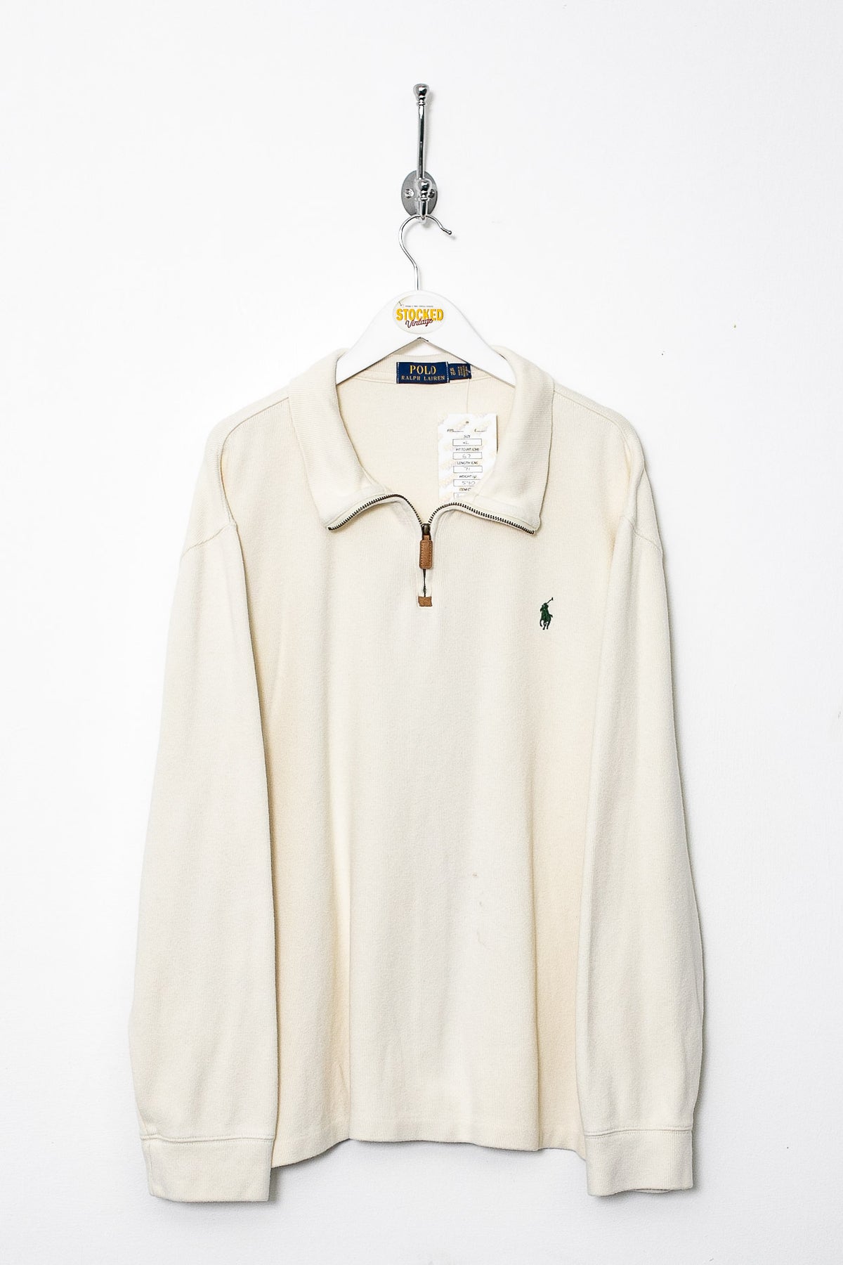 Ralph Lauren 1/4 Zip Sweatshirt (XL)