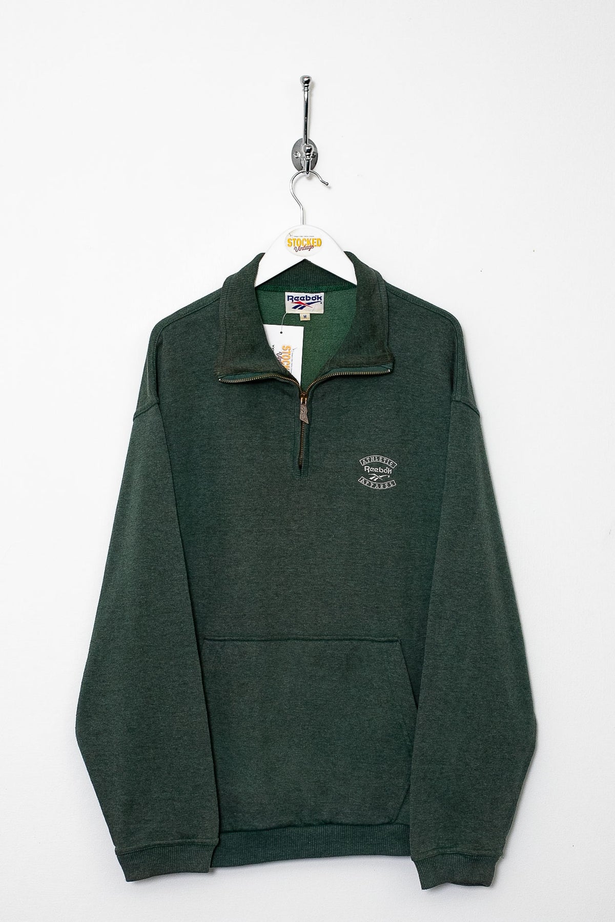 00s Reebok 1/4 Zip Sweatshirt (M)
