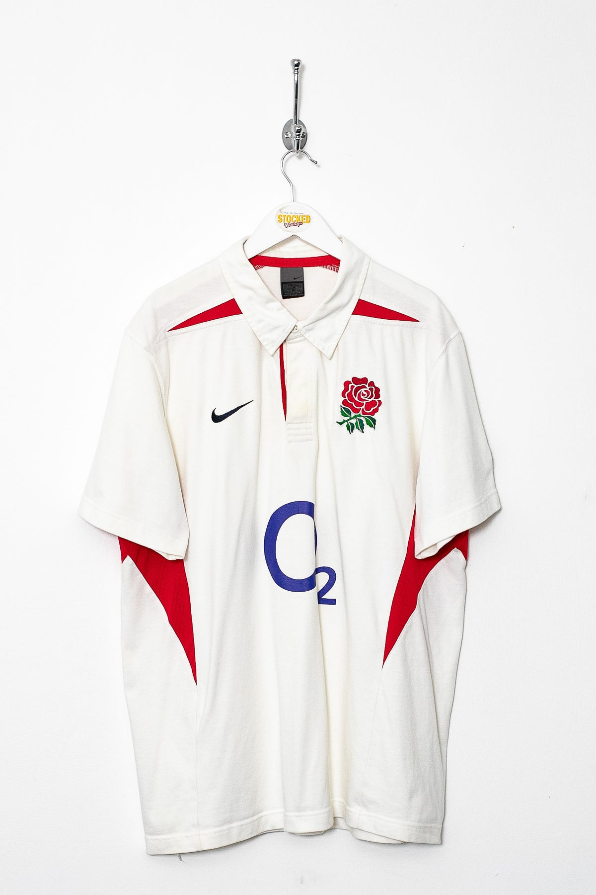 00s Nike England Rugby Shirt (XL)