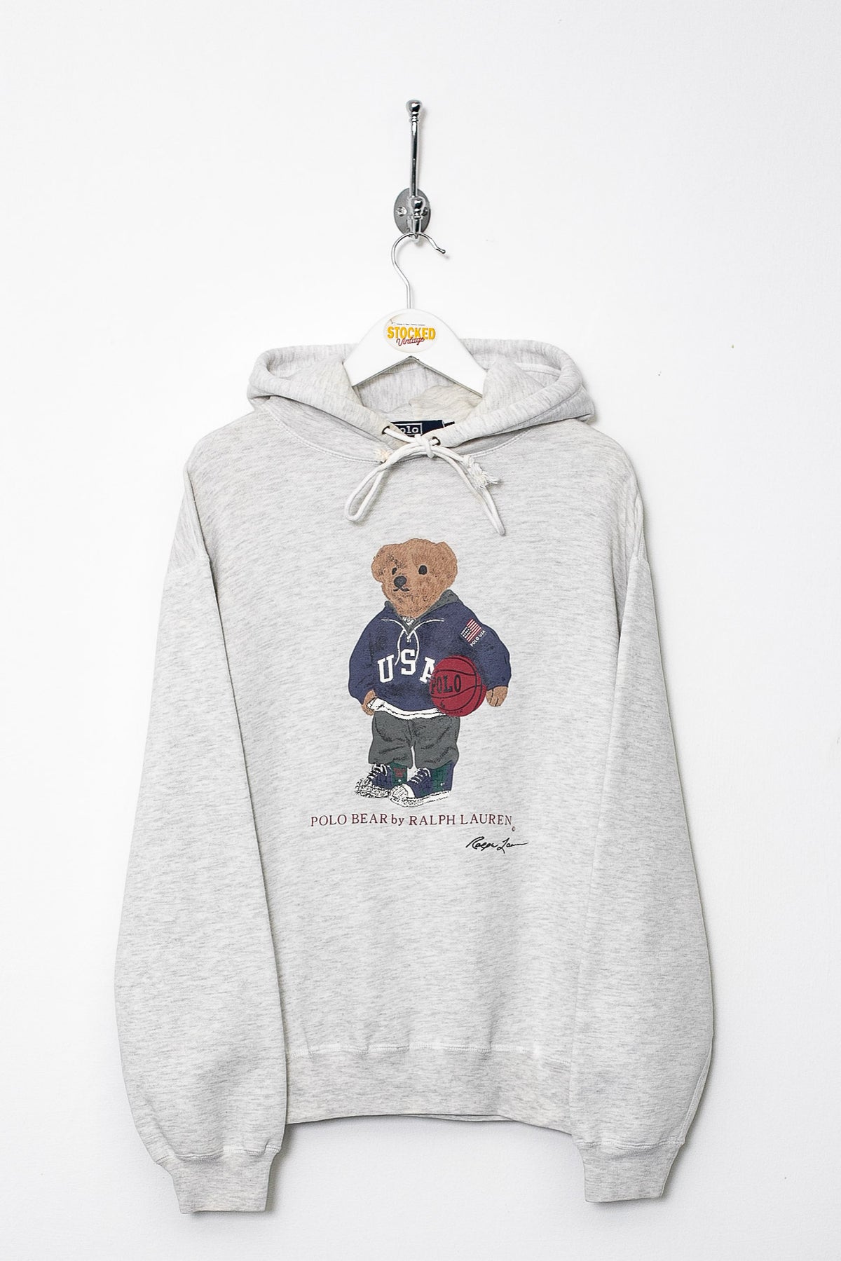 00s Ralph Lauren Polo Bear Hoodie (S)