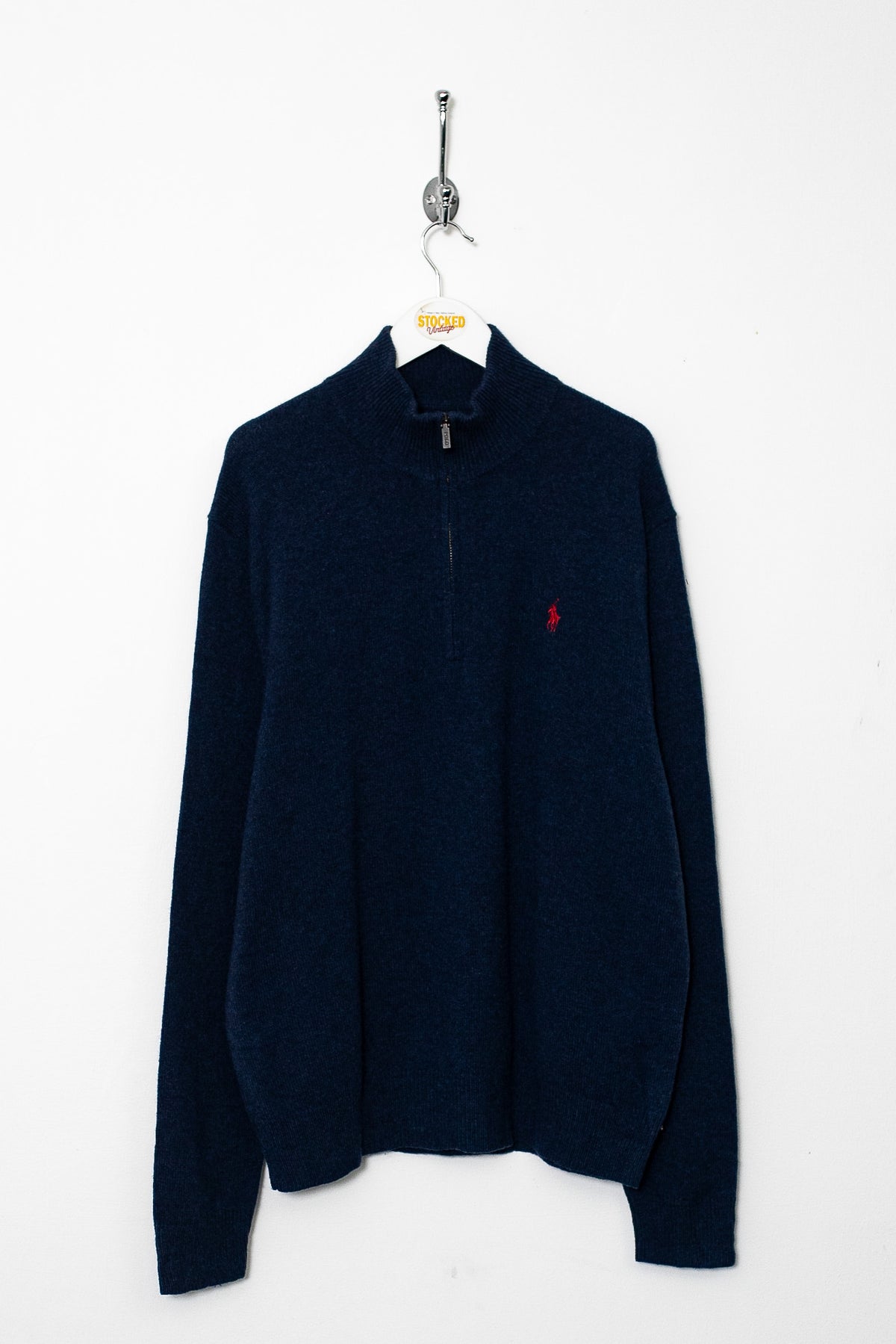 Ralph Lauren 1/4 Knit Jumper (M)