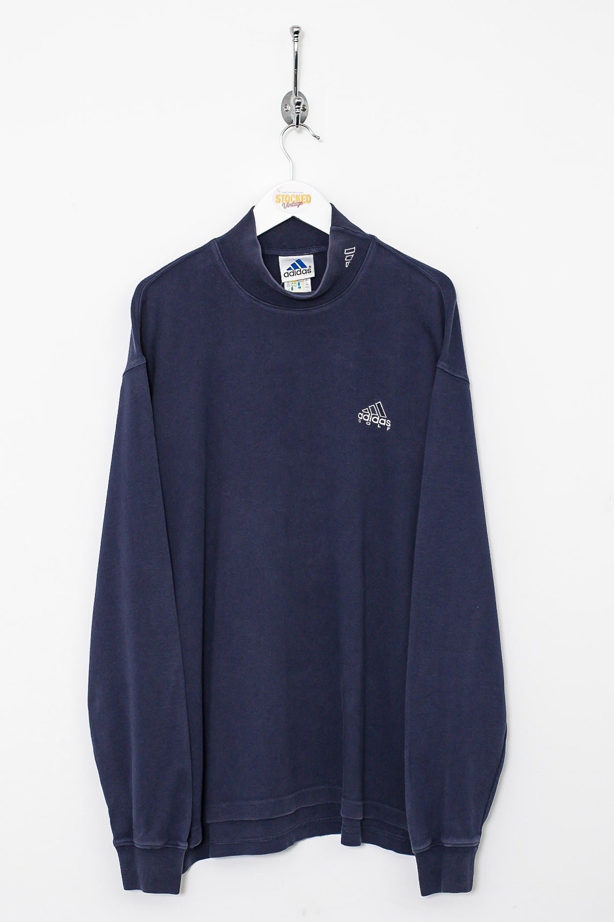 00s Adidas Golf Mock Neck Sweatshirt (L)