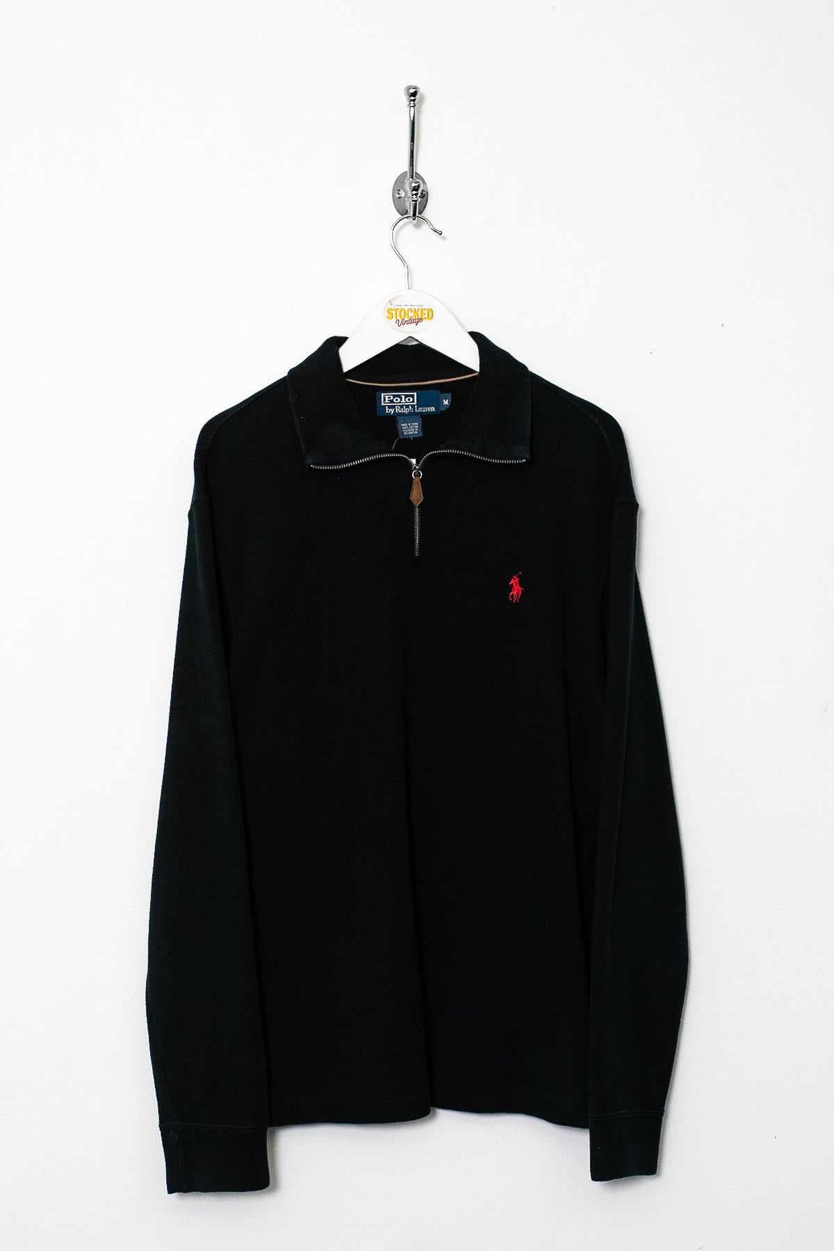 00s Ralph Lauren 1/4 Zip Sweatshirt (M)