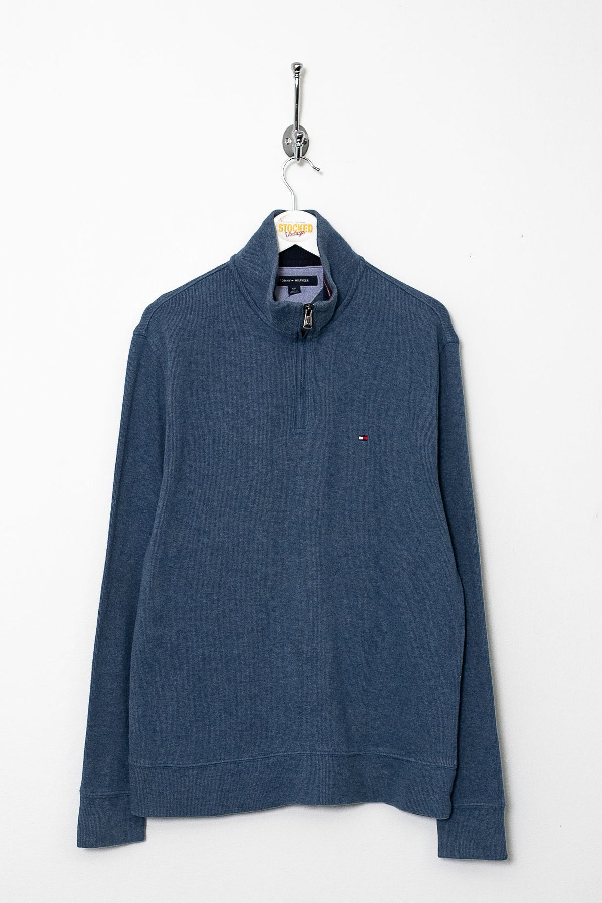 00s Tommy Hilfiger 1/4 Zip Sweatshirt (S)