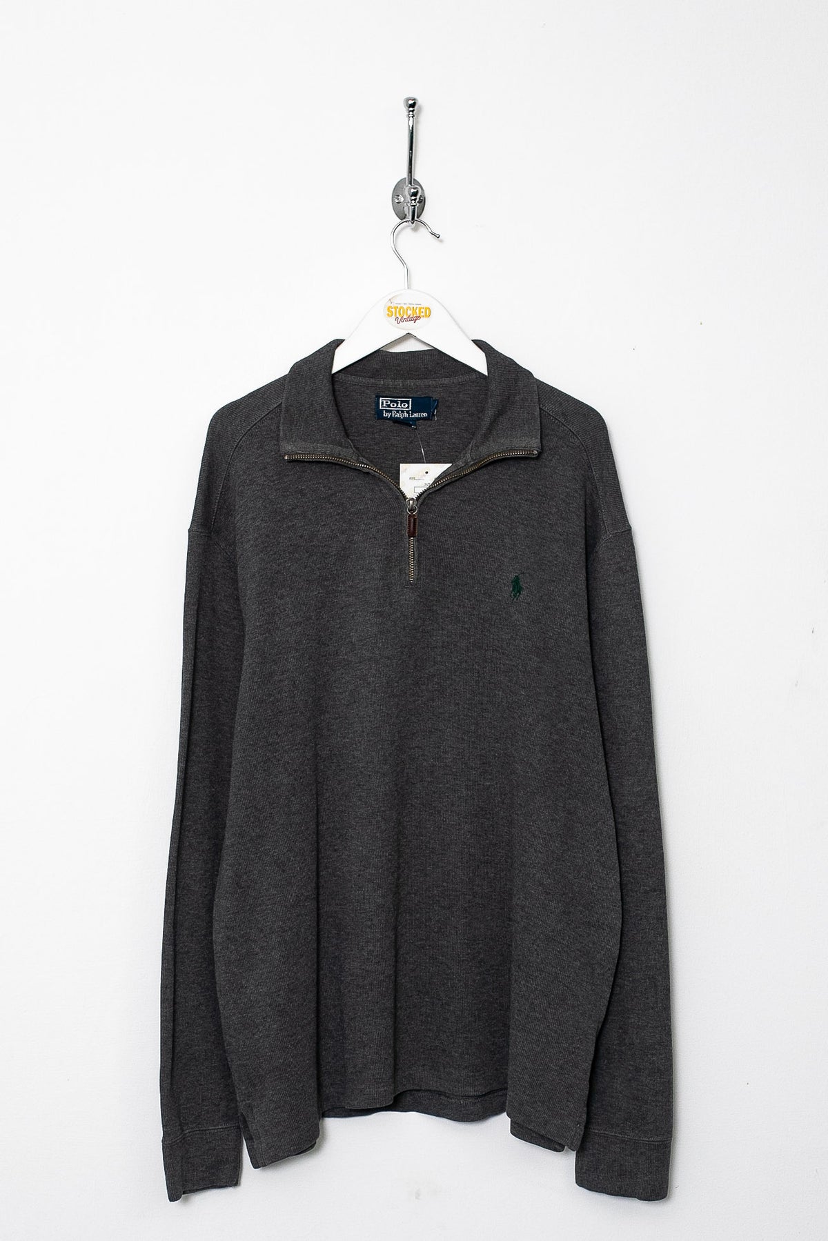 00s Ralph Lauren 1/4 Zip Sweatshirt (M)