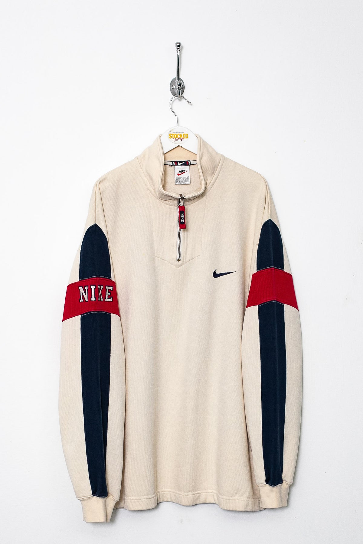 90s Nike 1/4 Zip Sweatshirt (XL)