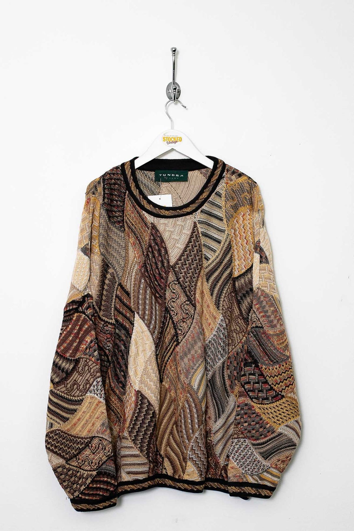 90s Tundra Coogi Style Knit Jumper (XXL)