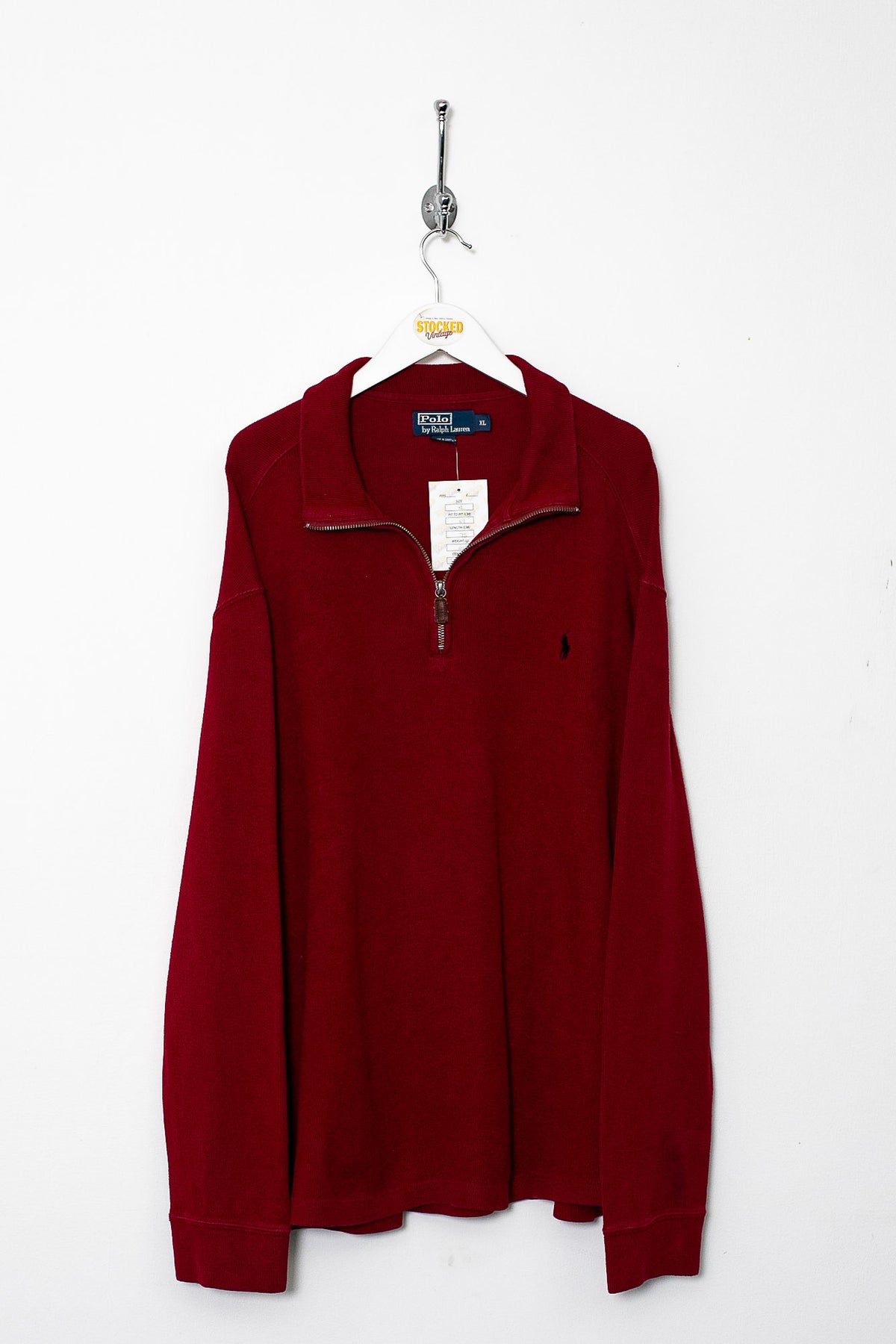 00s Ralph Lauren 1/4 Zip Sweatshirt (XL)