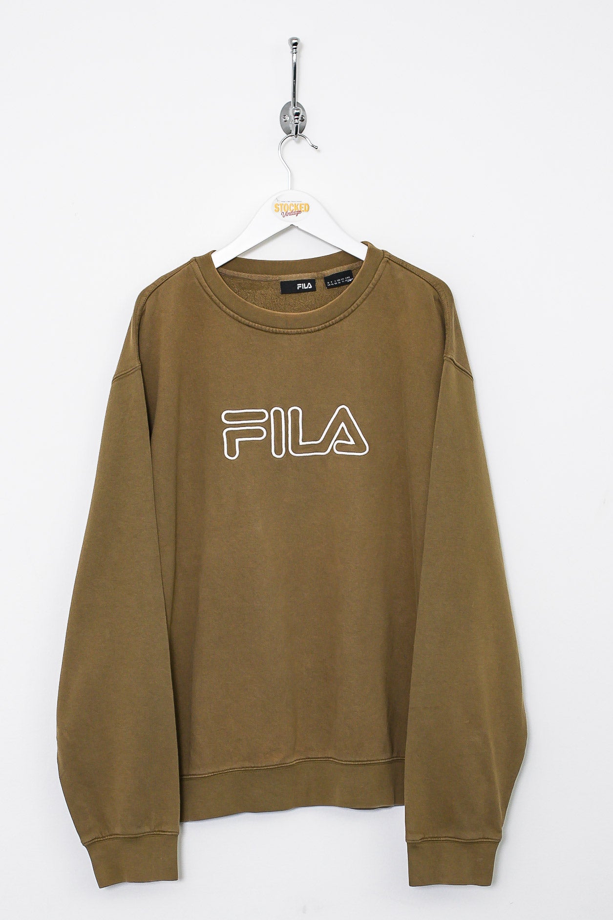 Beige 2024 fila sweatshirt