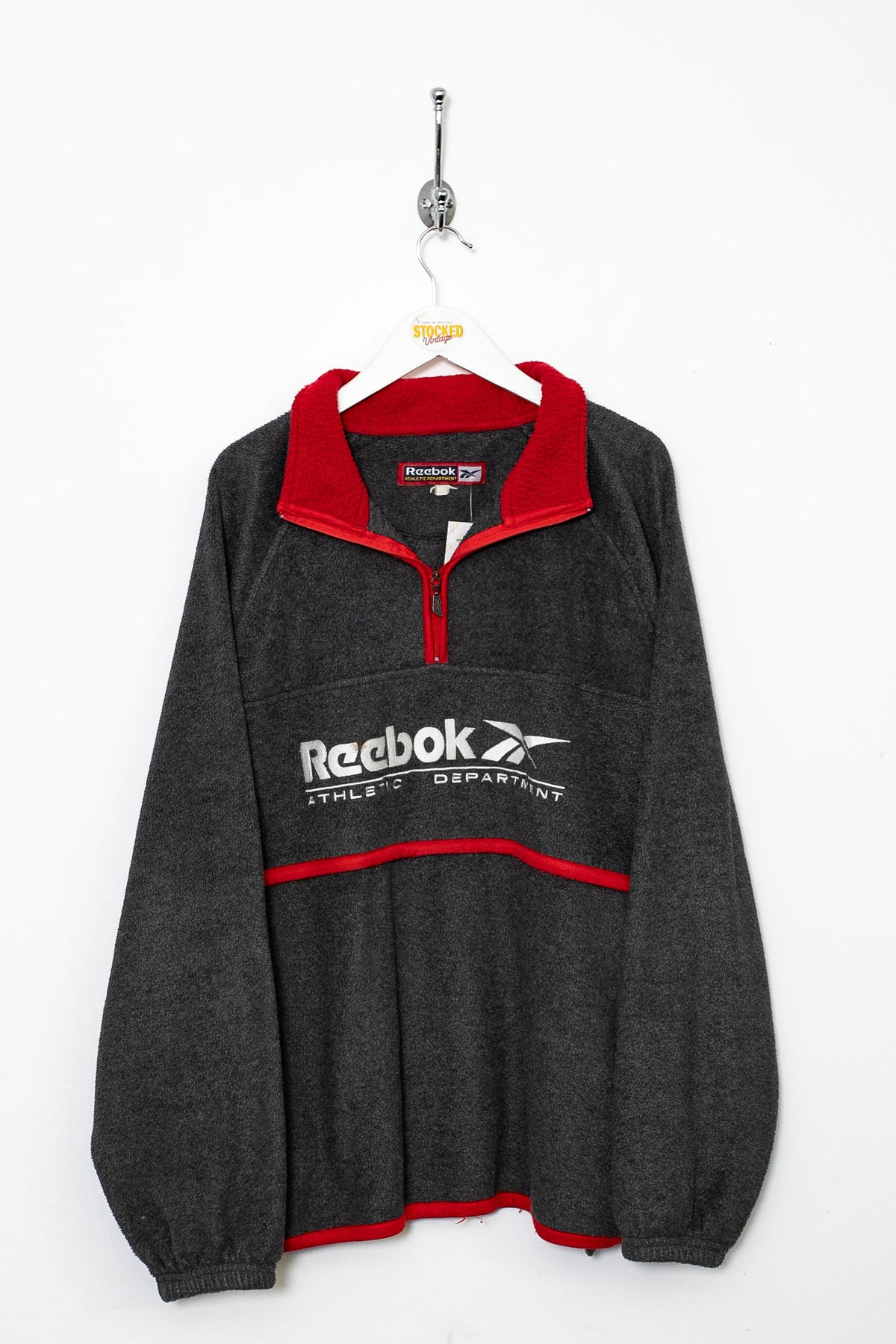 00s Reebok 1/4 Zip Fleece (XL)