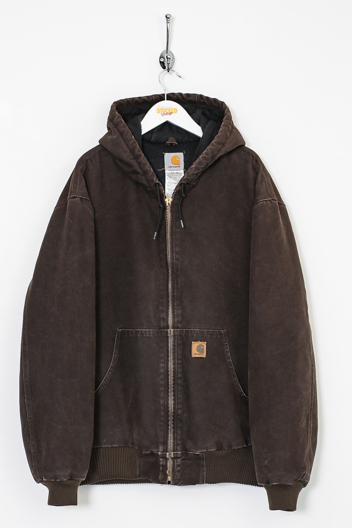 00s Brown Carhartt Heavyweight Active Jacket (XL) – Stocked Vintage